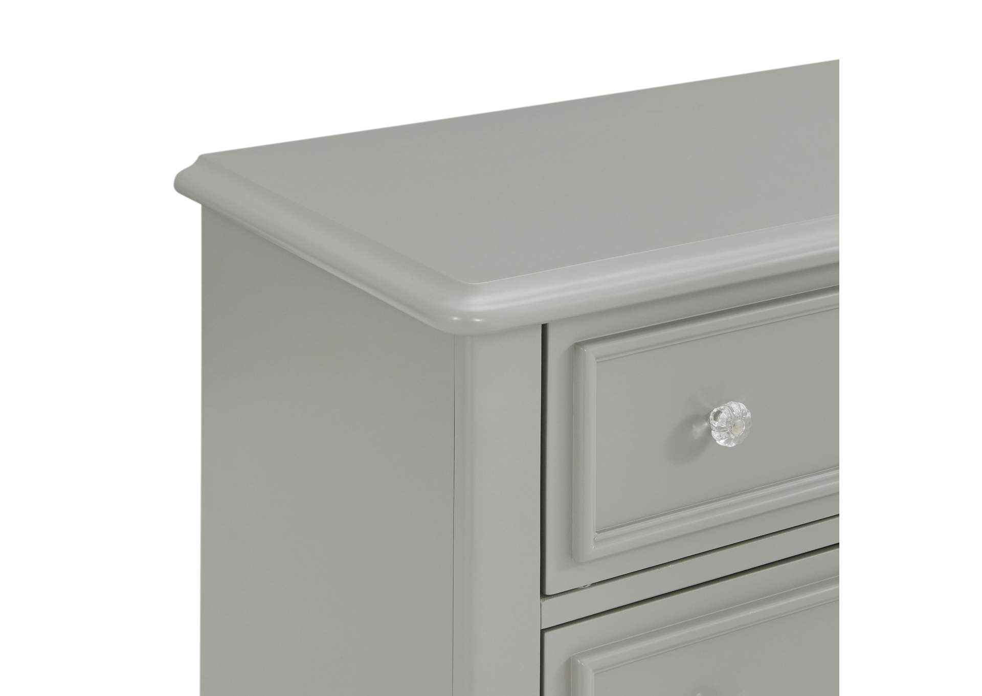 Jesse Twin Panel 5 Piece Bedroom Set In Grey,Elements