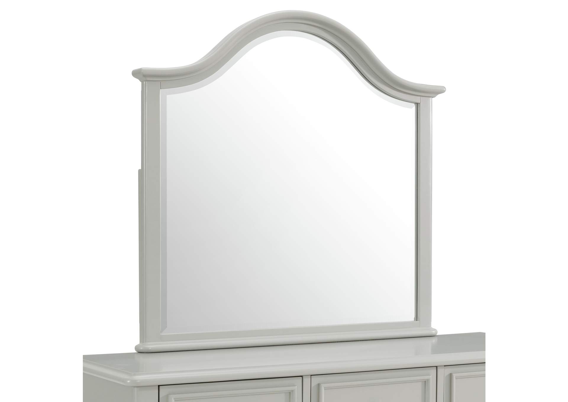 Jesse Twin Panel 5 Piece Bedroom Set In Grey,Elements