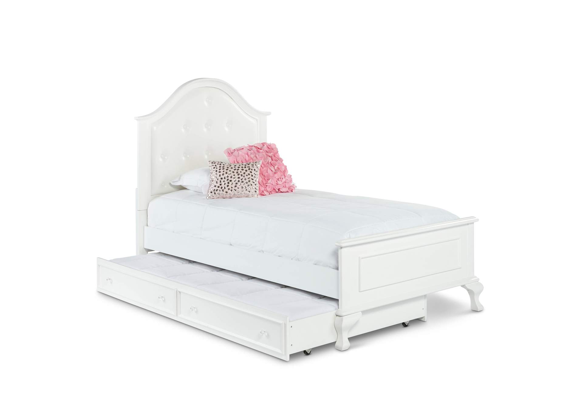 Jesse Twin Panel With Trundle 6 Piece Bedroom Set,Elements