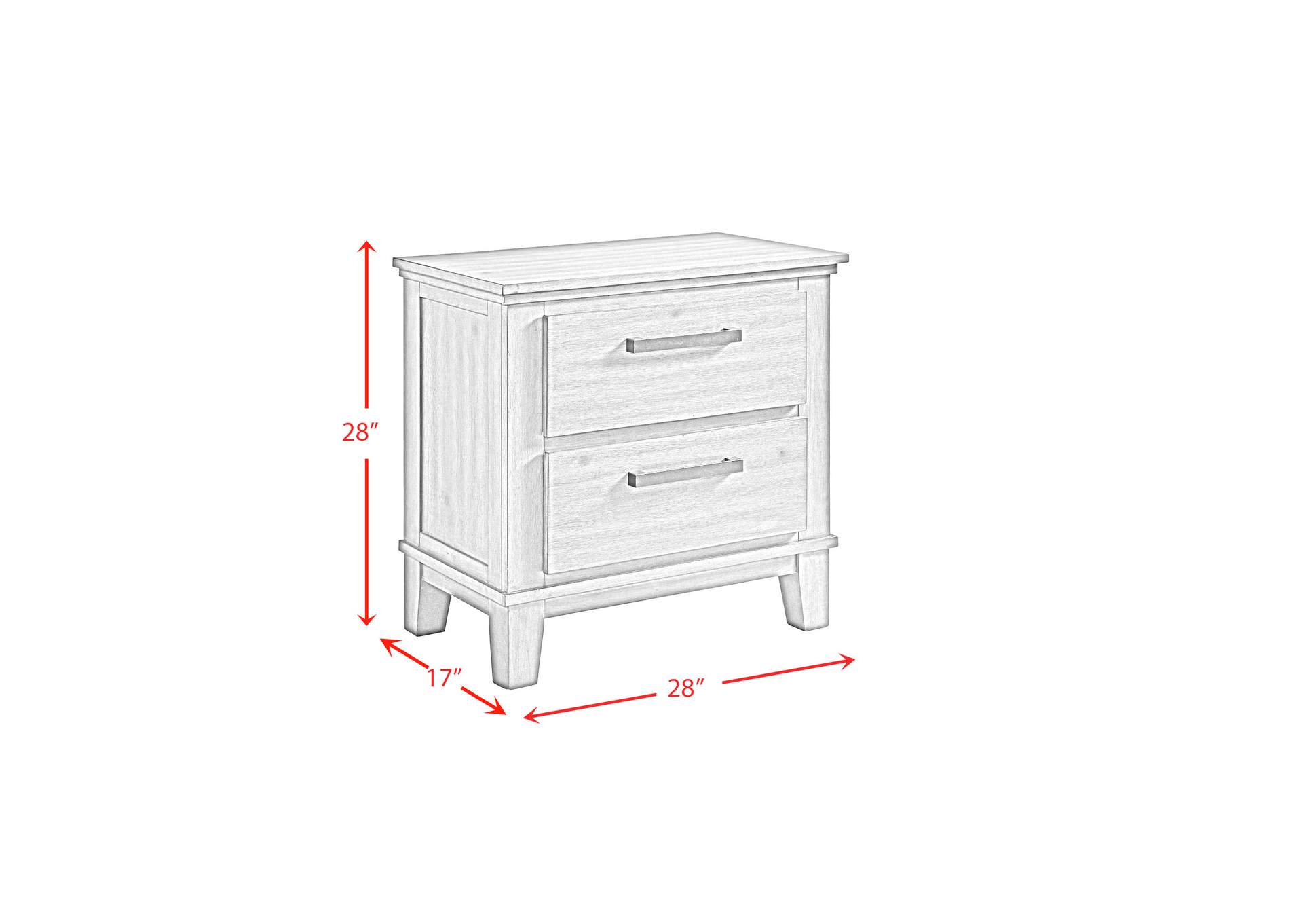 Jolene King Storage 5 Piece Bedroom Set In Grey,Elements