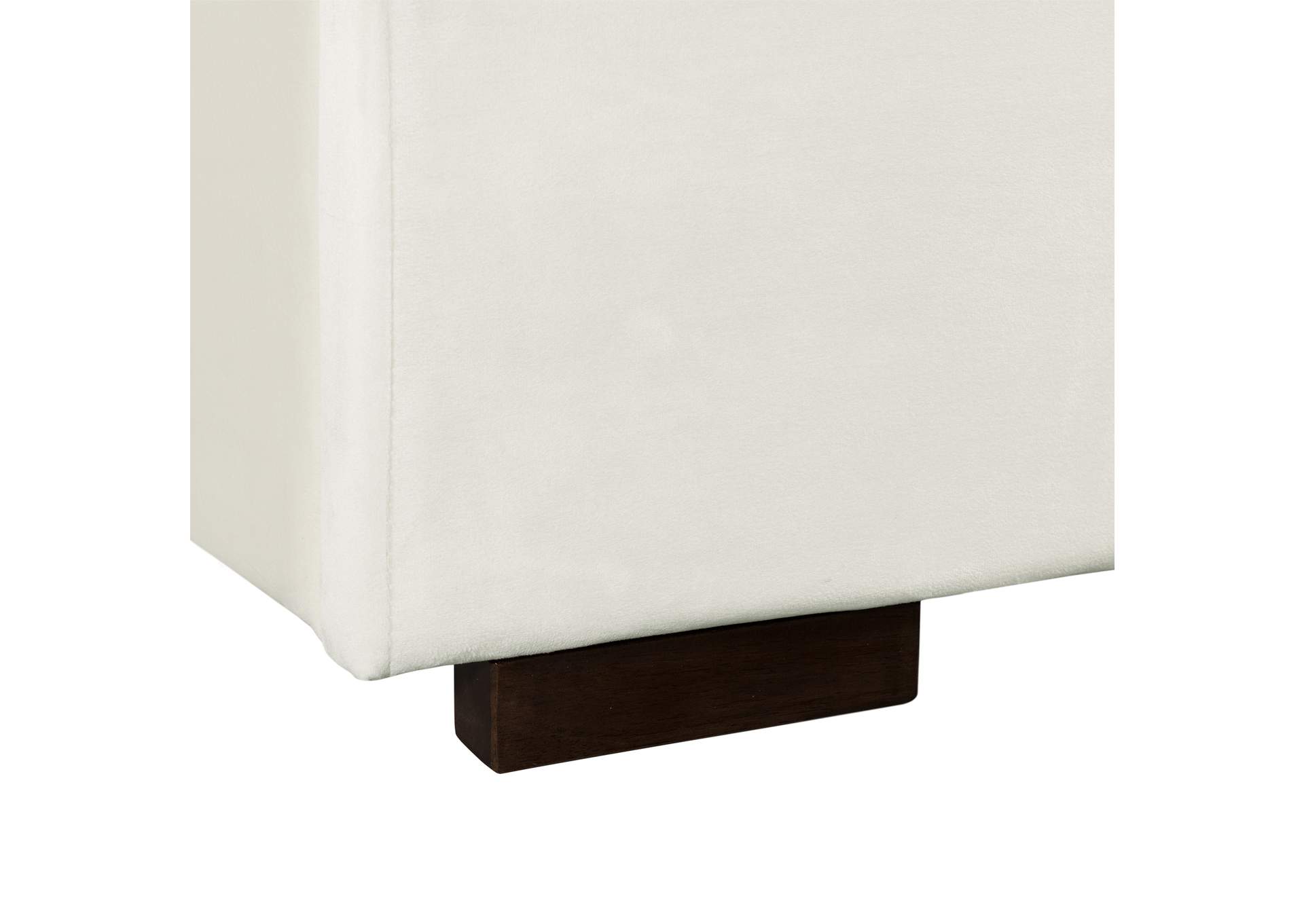 Joliet King Bed Broadway Cream,Elements