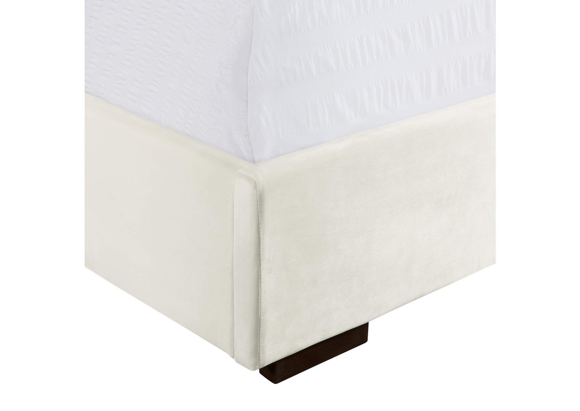 Joliet King Bed Broadway Cream,Elements