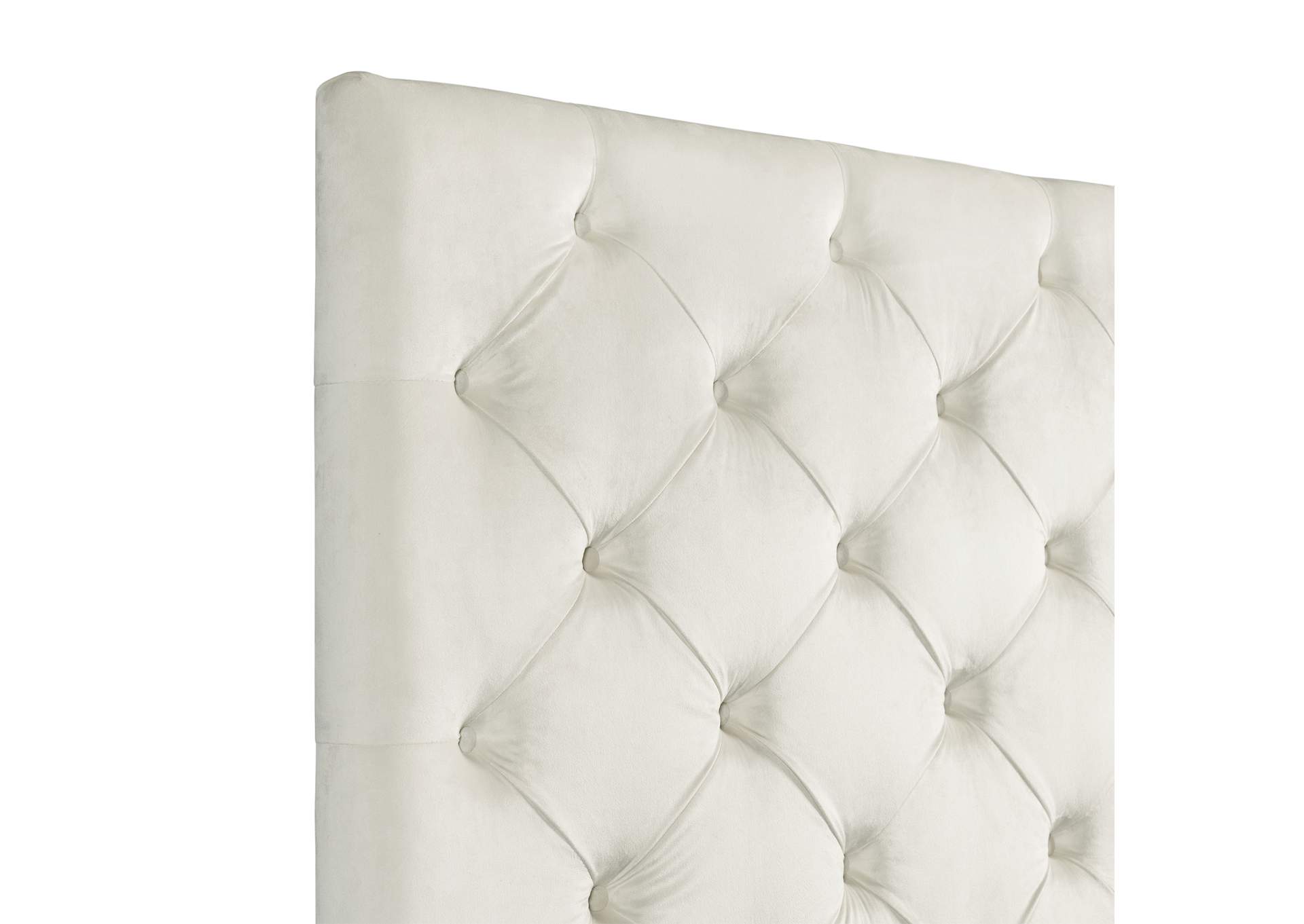 Joliet King Bed Broadway Cream,Elements