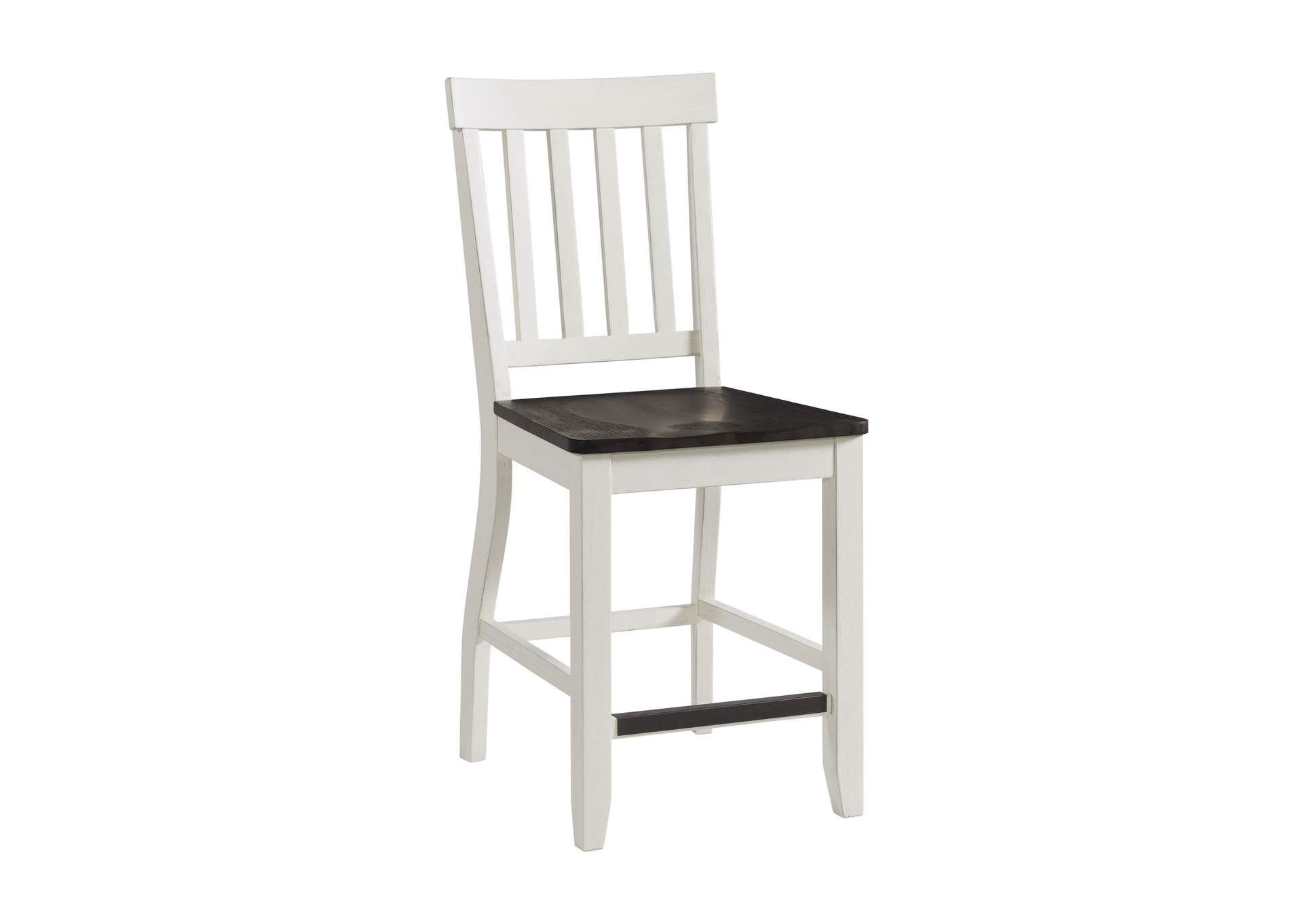 Kayla Two Tone Counter Side Chair With Grey Top 2 Per Pack,Elements