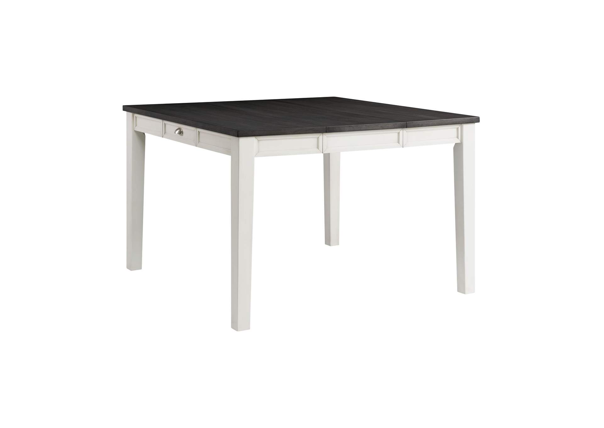 Kayla Two Tone 5 Piece Counter Height Dining Set - Table Four Chairs,Elements