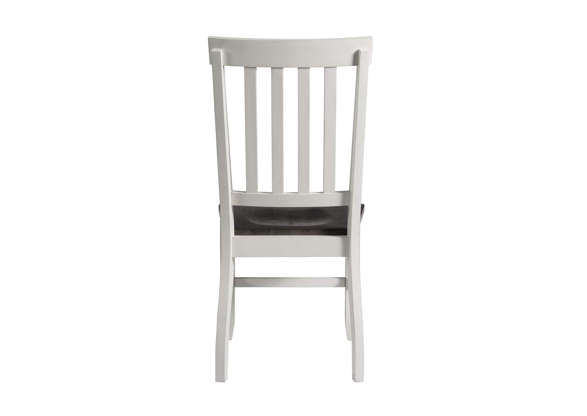 Kayla Two Tone Side Chair With Grey Top 2 Per Pack,Elements