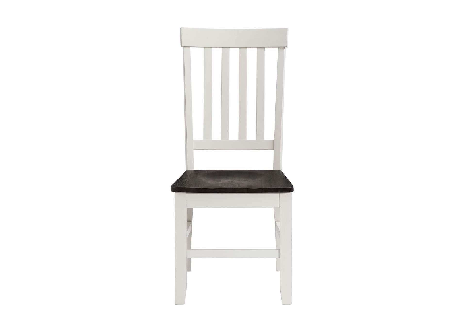 Kayla Two Tone Side Chair With Grey Top 2 Per Pack,Elements