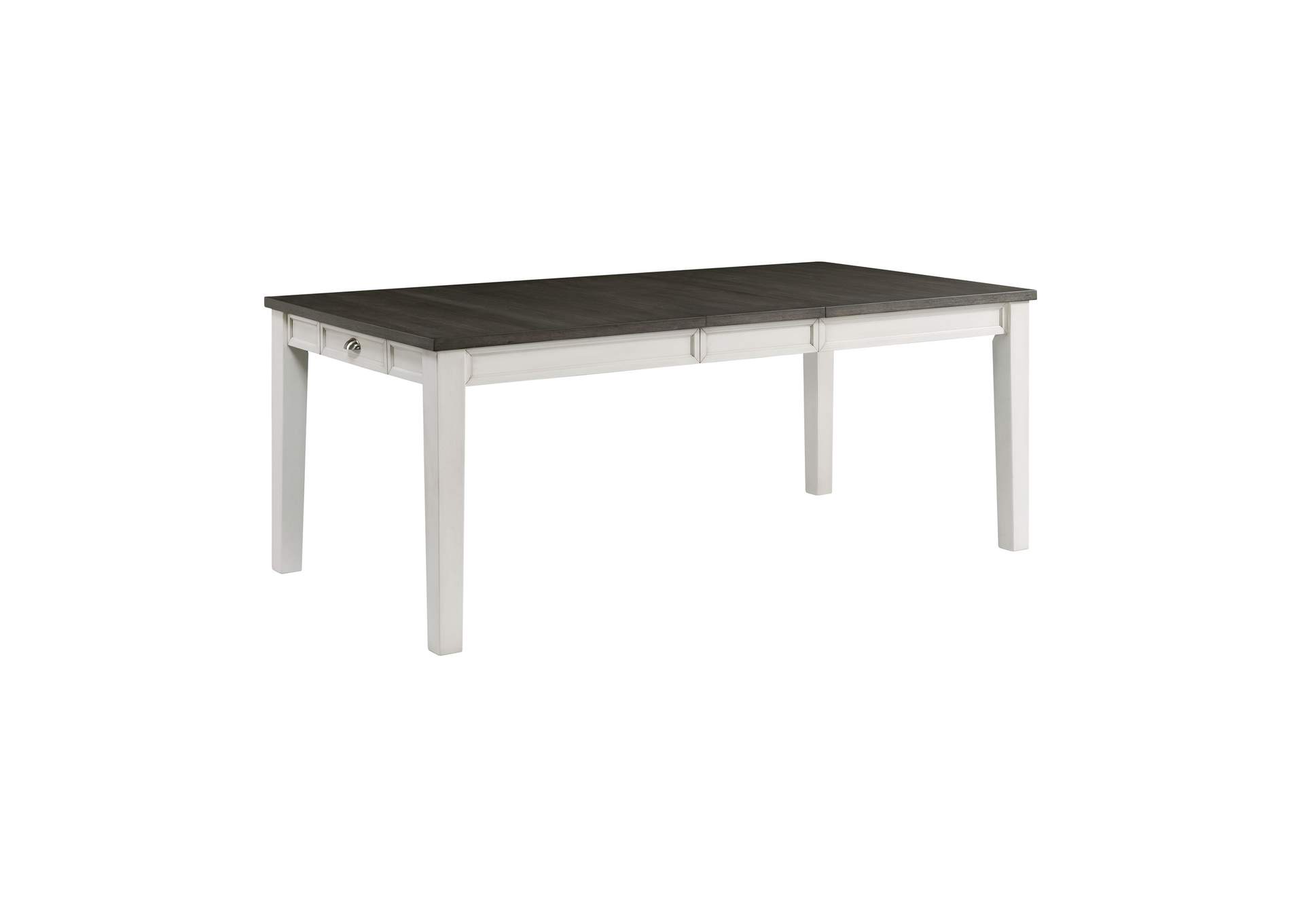 Kayla Two Tone 5 Piece Dining Set - Table Four Chairs,Elements