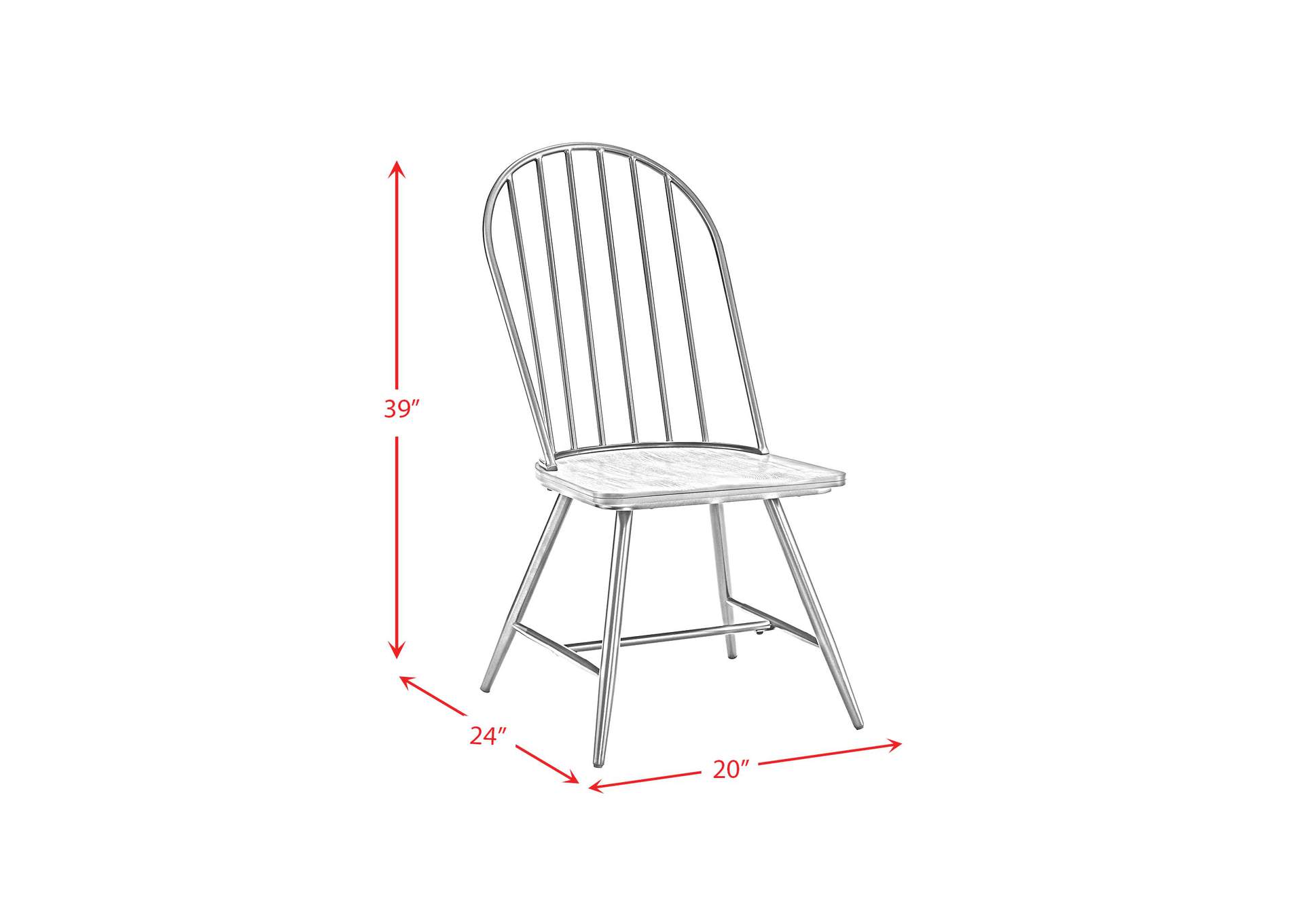 Keenan 5 Piece Standard Height Dining Set In Black - Table And Four Chairs,Elements