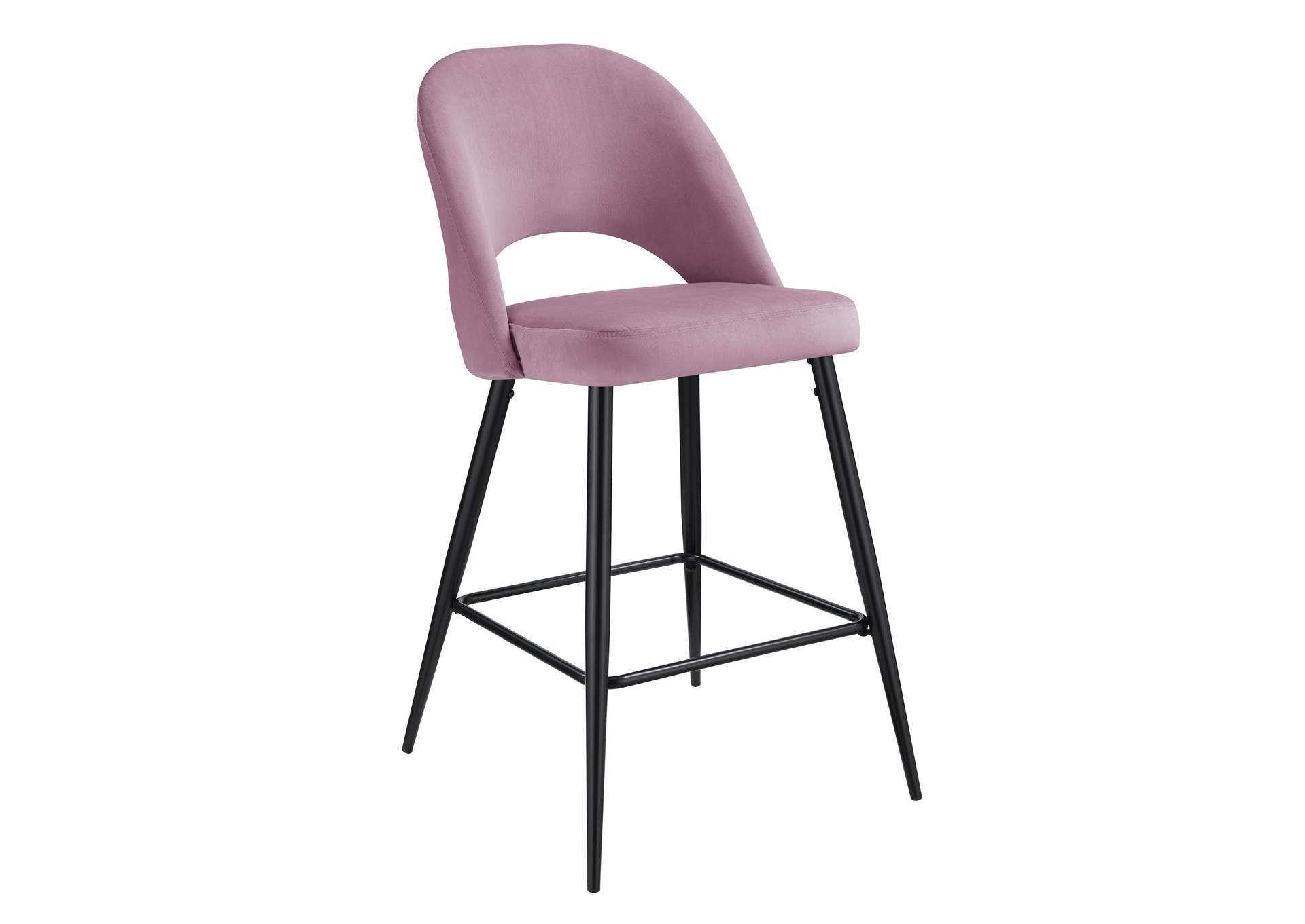 Kendall Black Leg Bar Stool D6240 In Broadway Blush 2 Pcs Per Carton,Elements