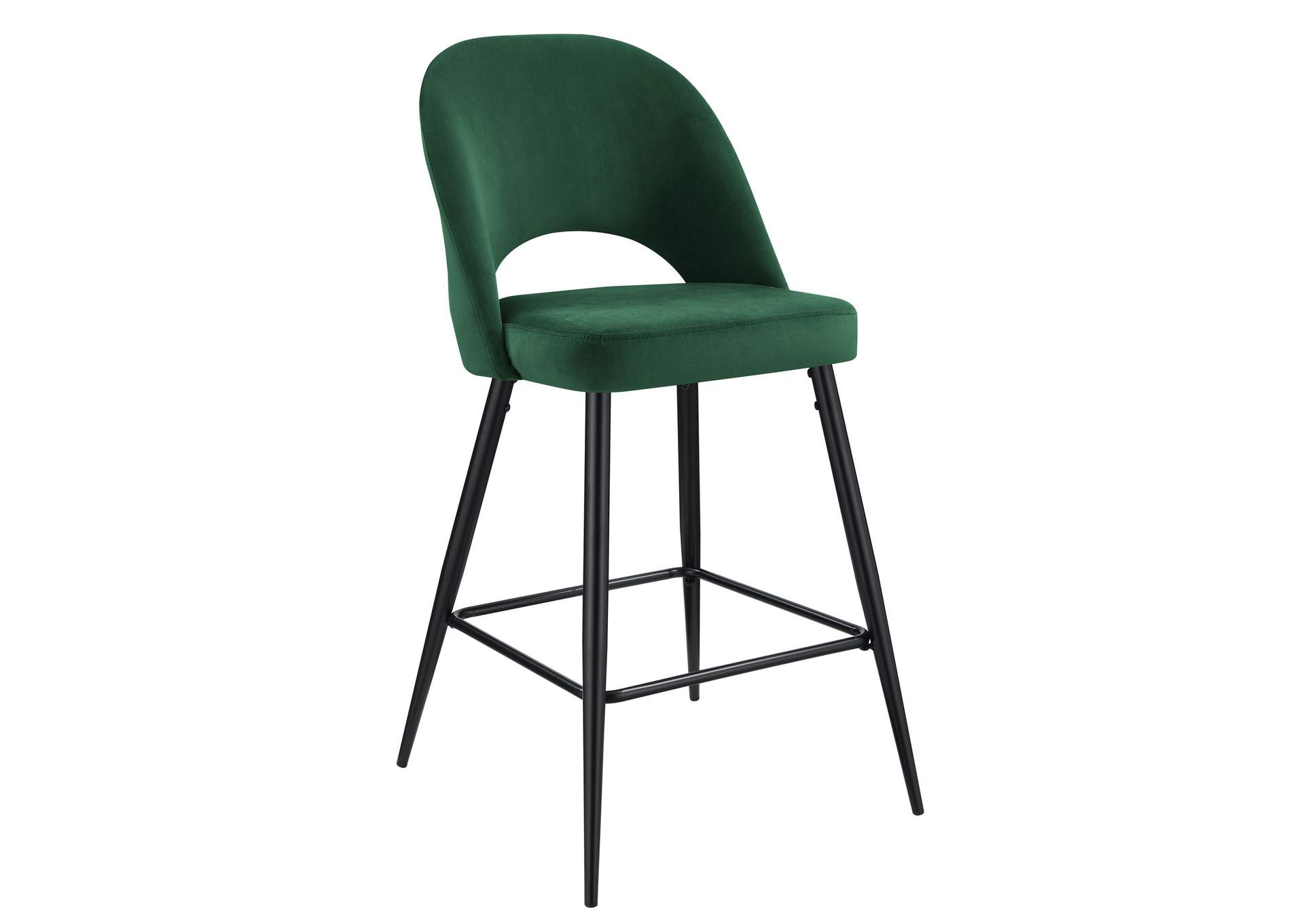 Kendall Black Leg Bar Stool D6240 In Broadway Emerald 2 Pcs Per Carton,Elements