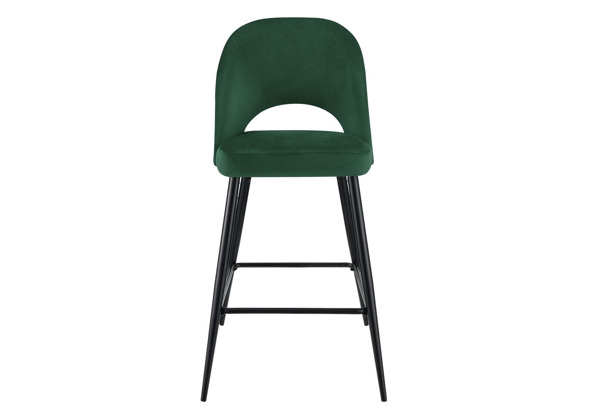 Kendall Black Leg Bar Stool D6240 In Broadway Emerald 2 Pcs Per Carton,Elements