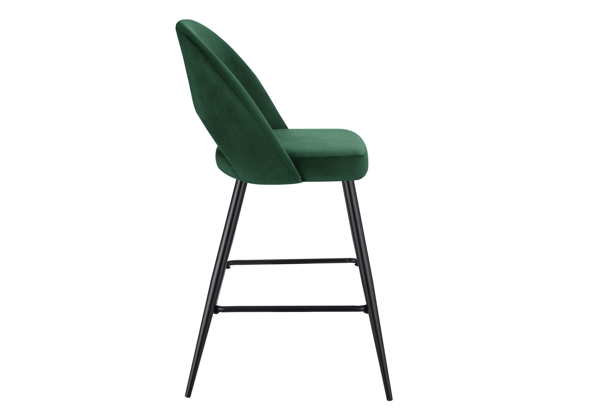 Kendall Black Leg Bar Stool D6240 In Broadway Emerald 2 Pcs Per Carton,Elements