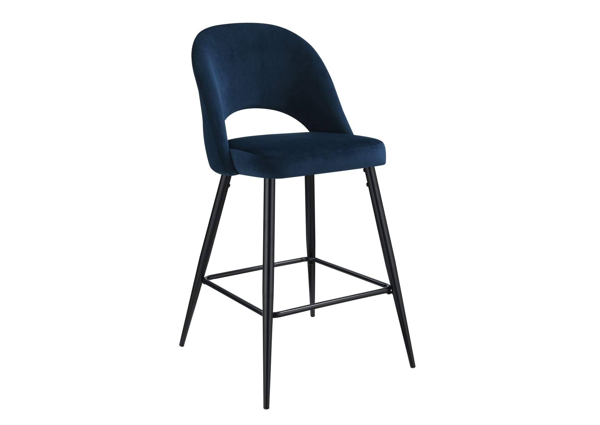 Kendall Black Leg Bar Stool D6240 In Broadway Navy 2 Pcs Per Carton,Elements