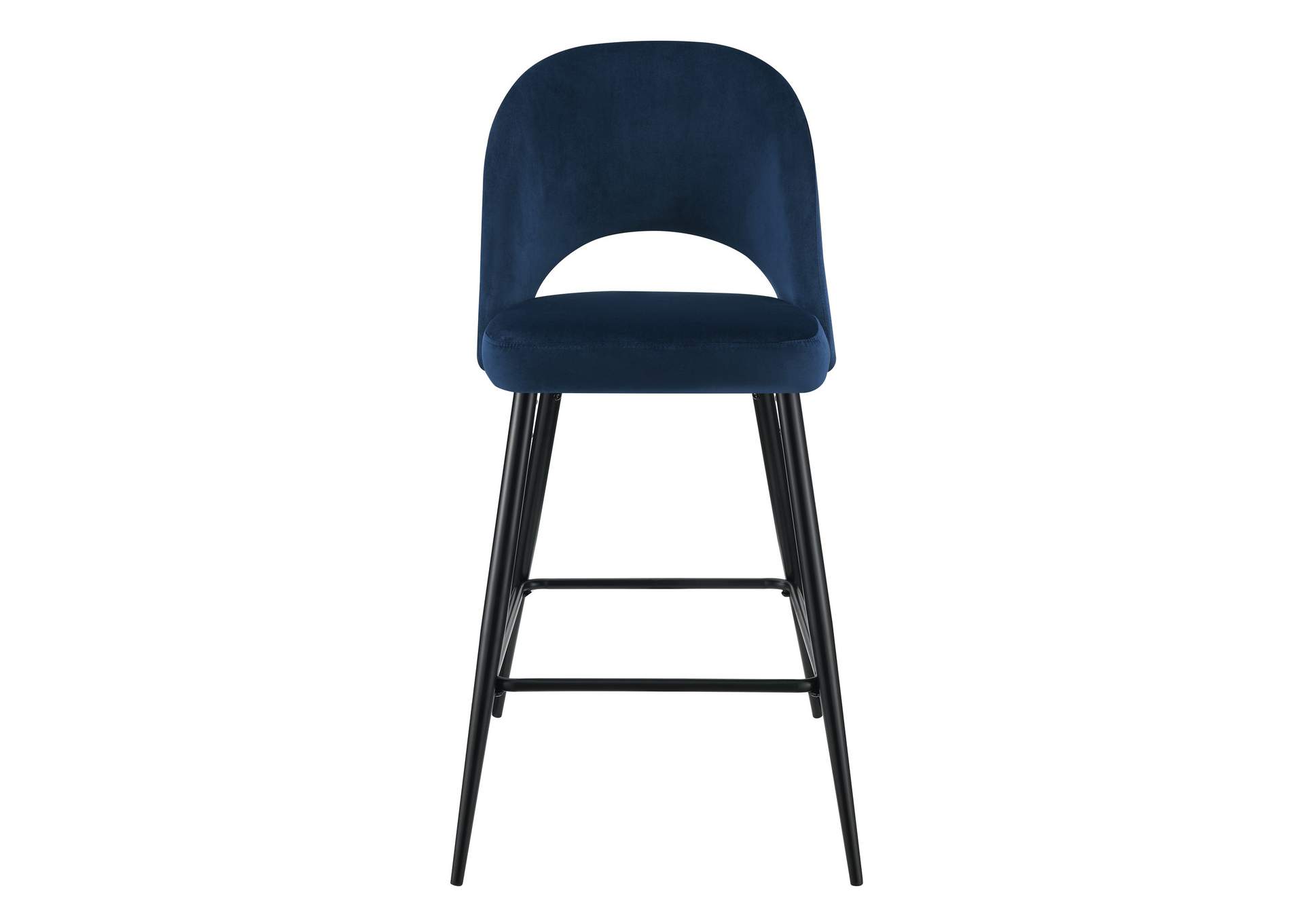 Kendall Black Leg Bar Stool D6240 In Broadway Navy 2 Pcs Per Carton,Elements