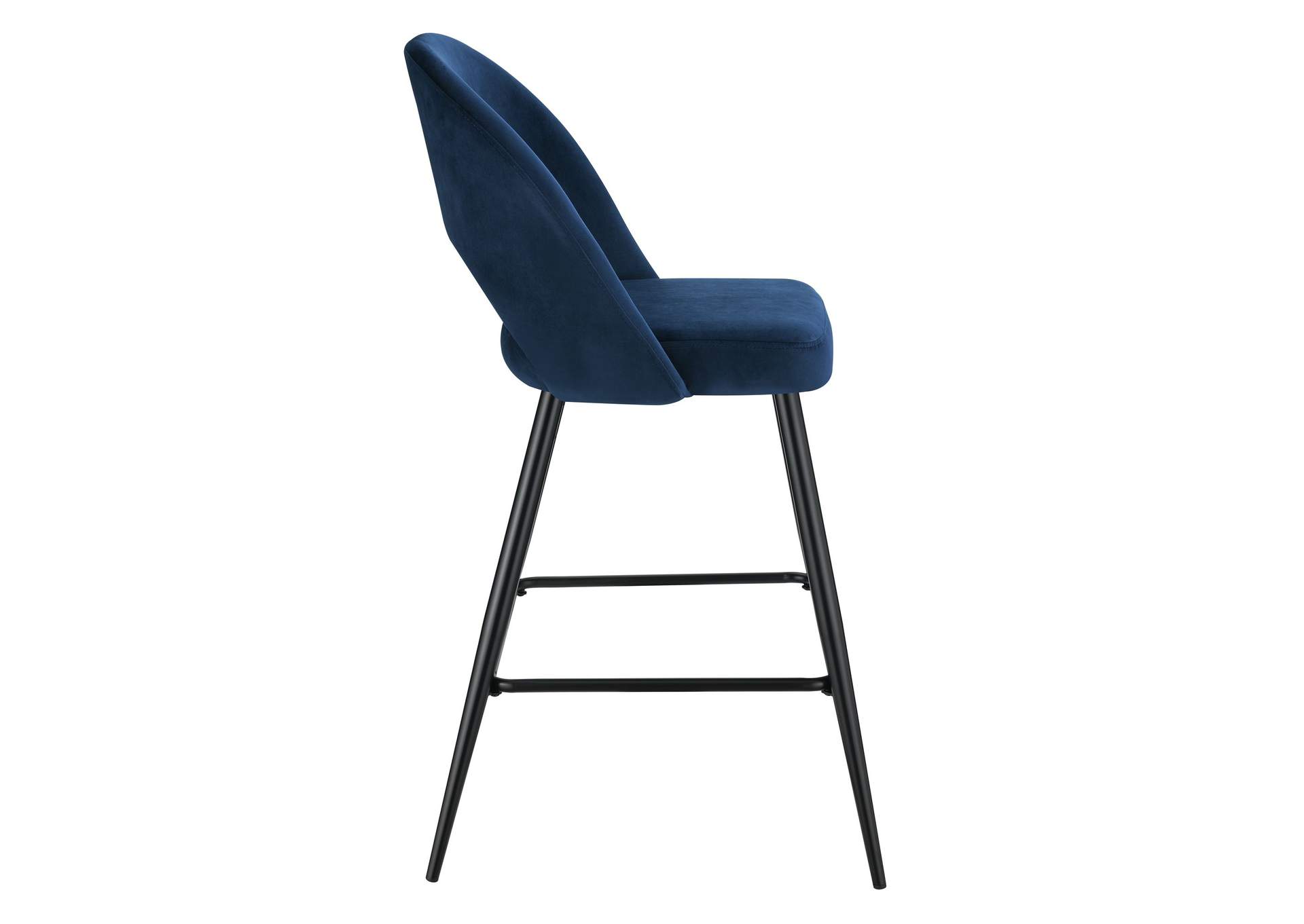 Kendall Black Leg Bar Stool D6240 In Broadway Navy 2 Pcs Per Carton,Elements