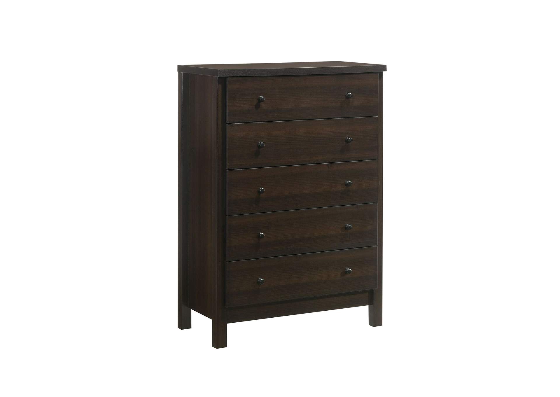 Kennon 5 - Drawer Chest In Espresso 3A,Elements