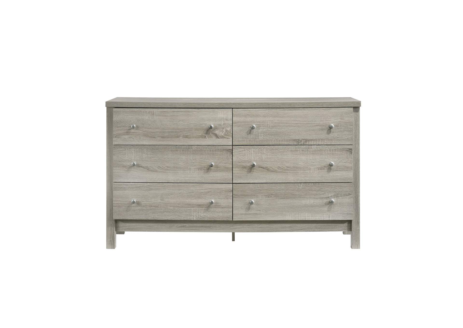 Kennon 6 - Drawer Dresser In Grey 3A,Elements