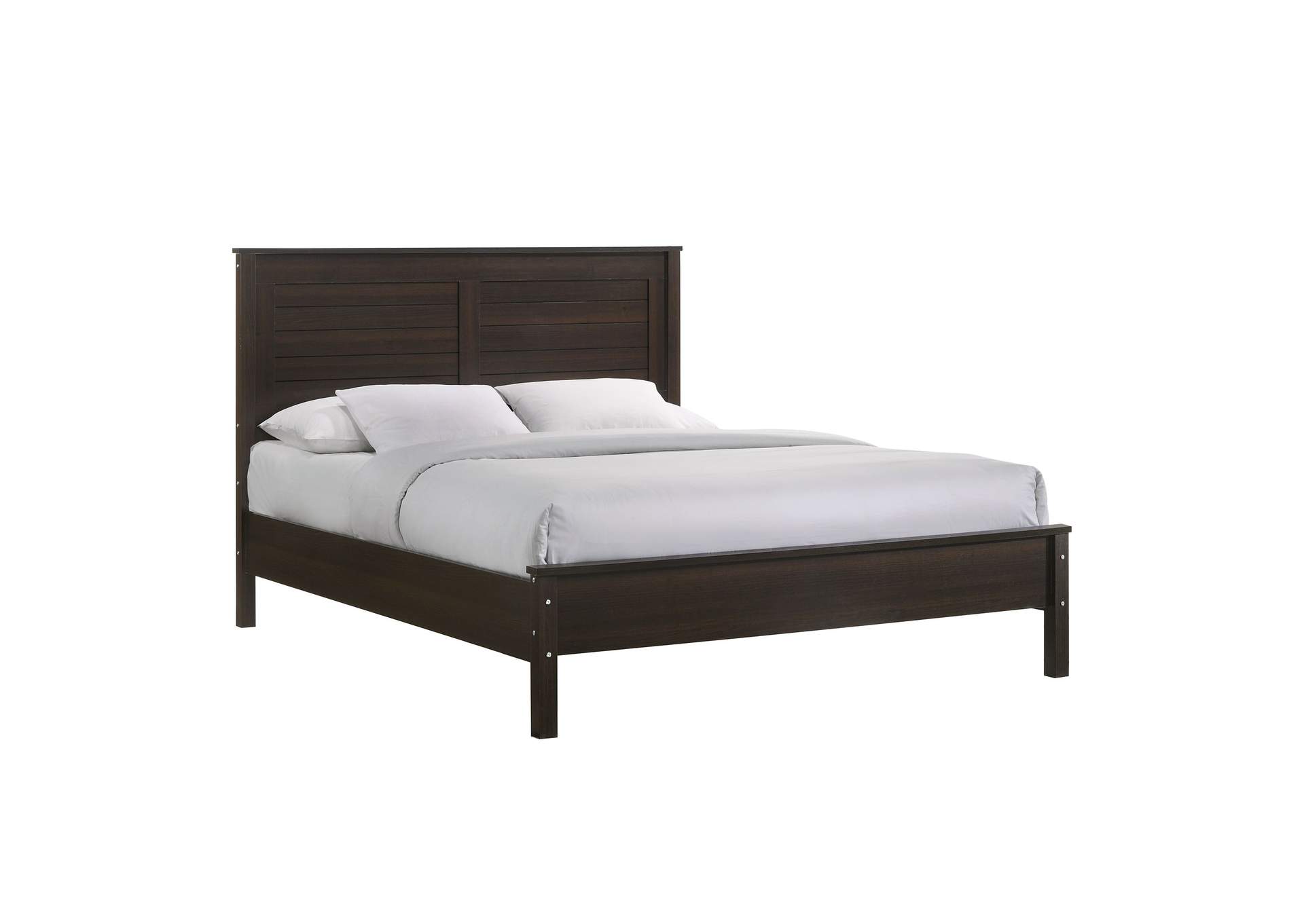 Kennon Queen Panel Bed In Espresso 3A,Elements