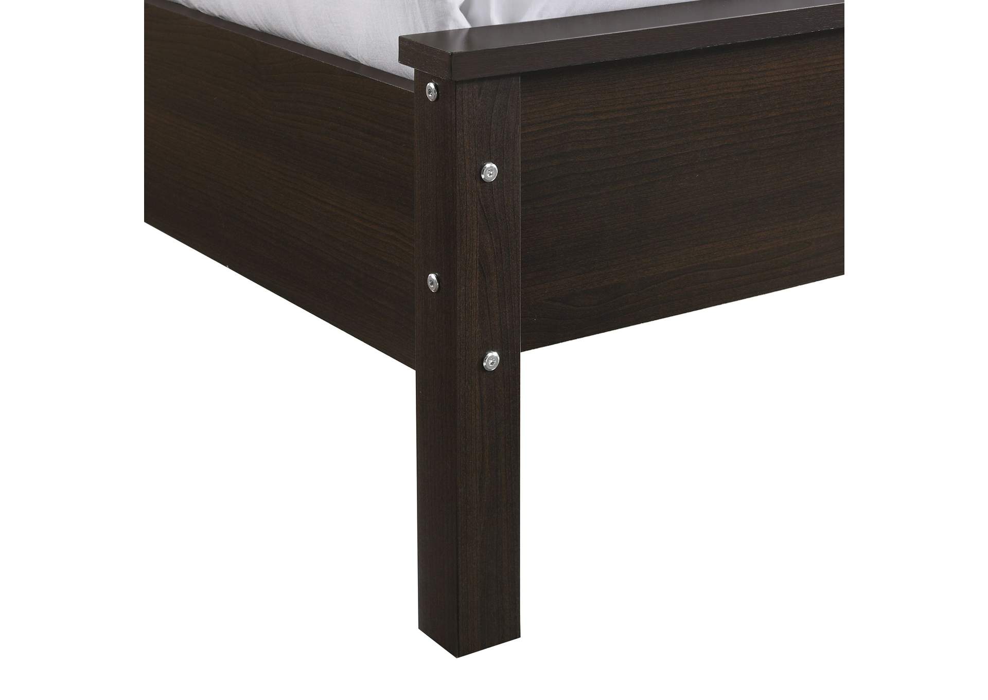 Kennon Queen Panel Bed In Espresso 3A,Elements