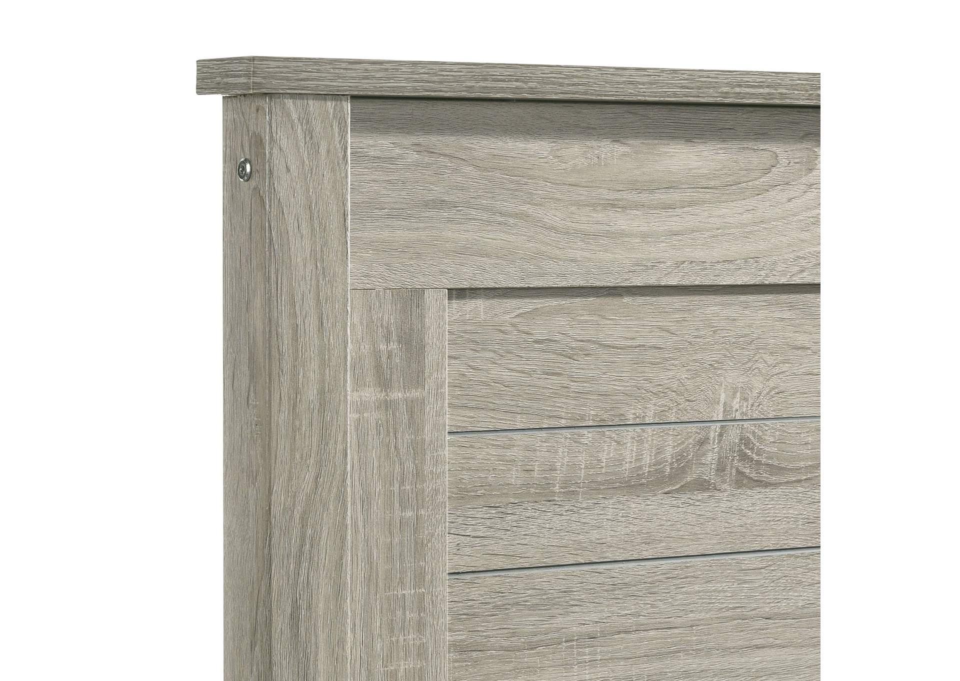 Kennon Queen Panel Bed In Grey 3A,Elements