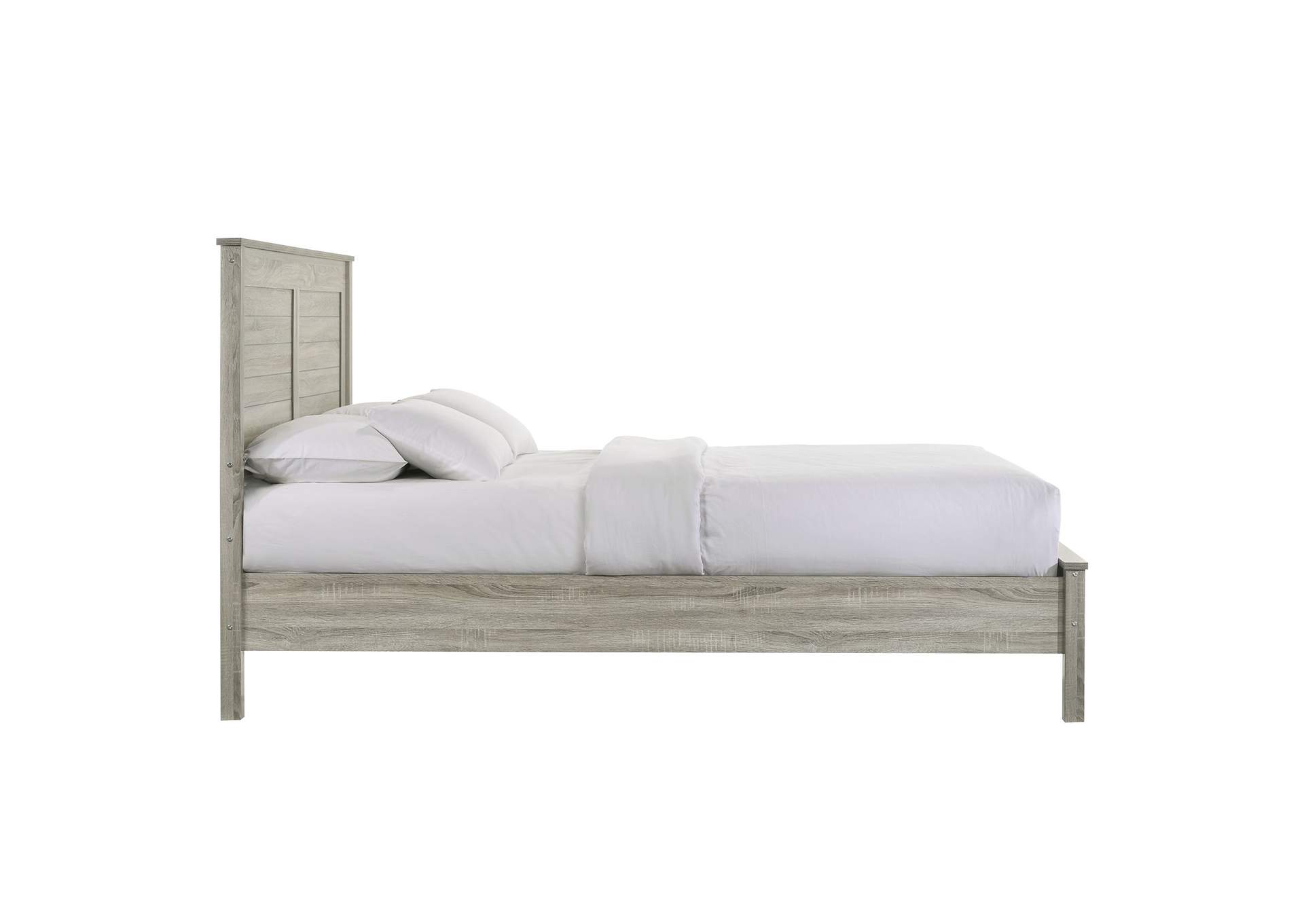 Kennon Queen Panel Bed In Grey 3A,Elements