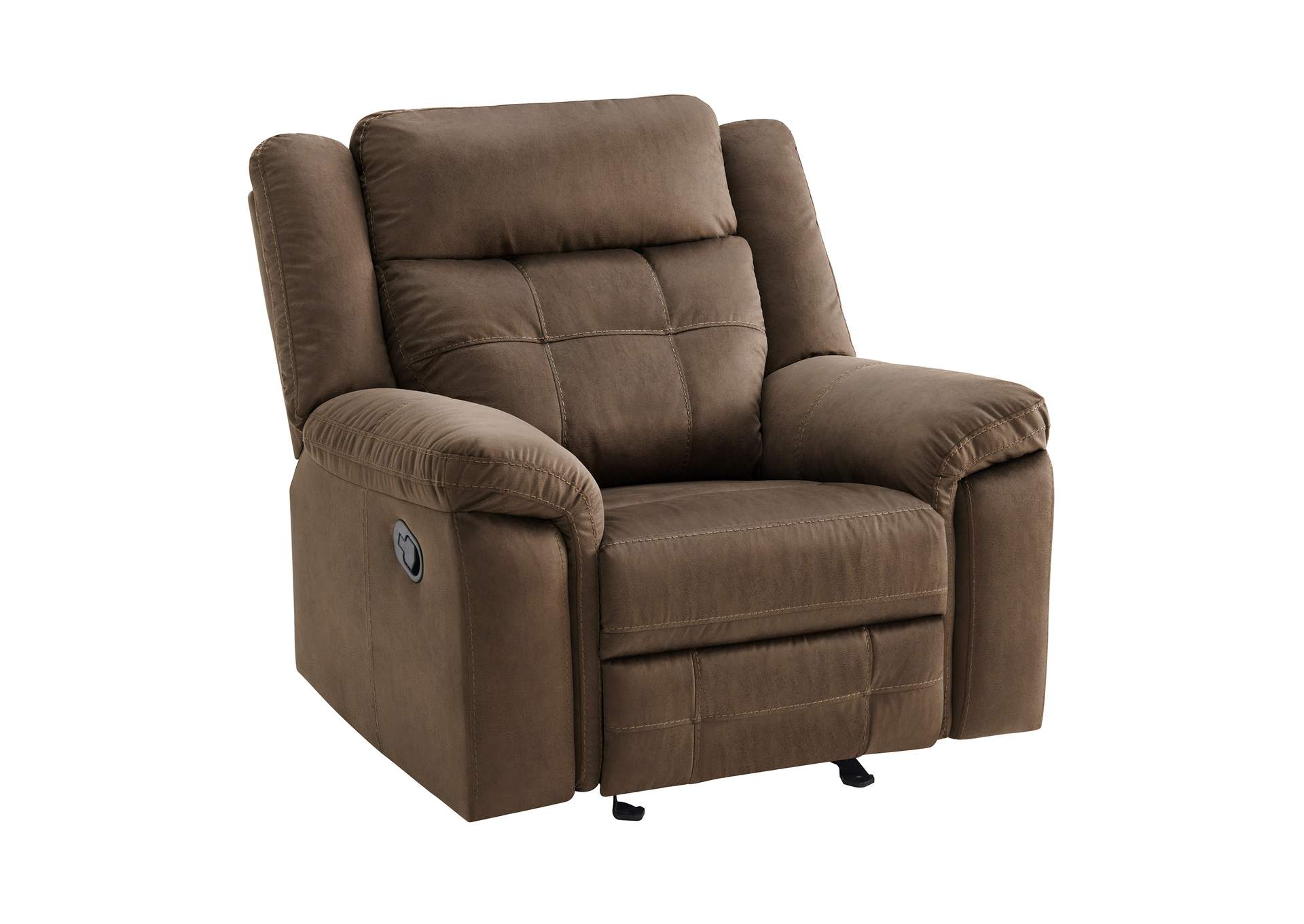 Keystone Glider Recliner In Brown,Elements