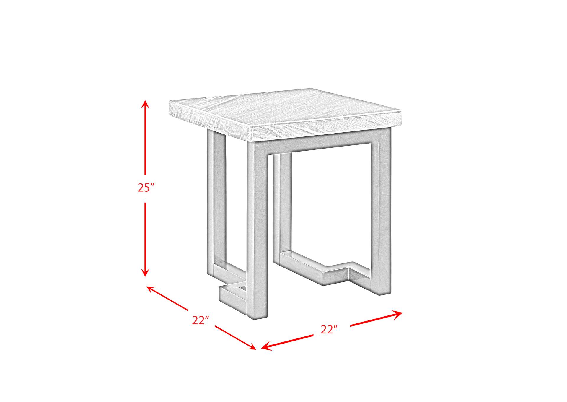 Kimble End Table,Elements