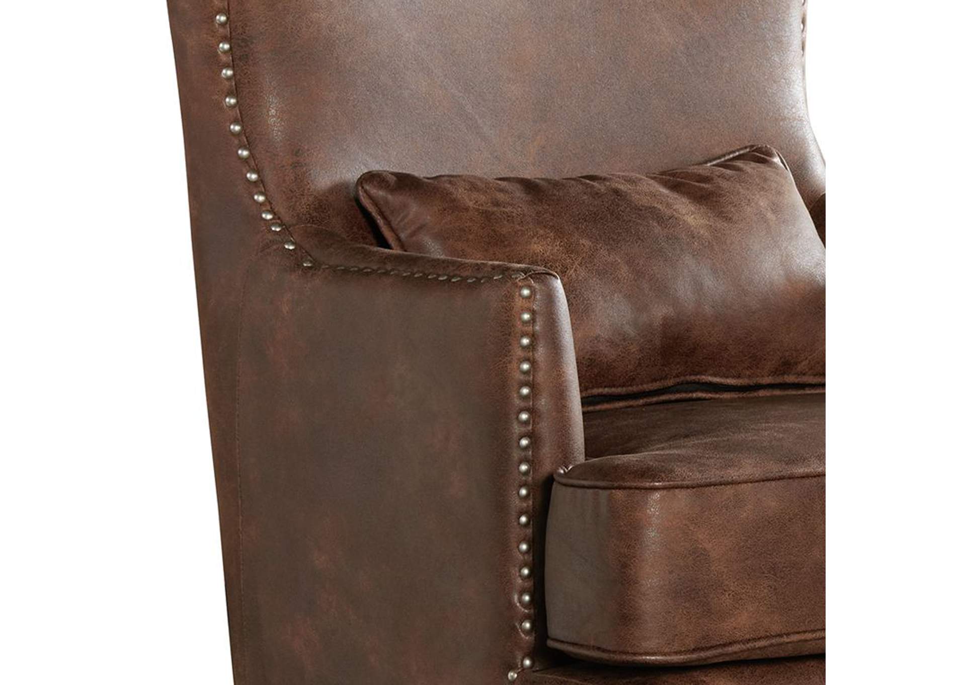 Kori 724 Chair With Chrome Nails In Sierra Toffee,Elements