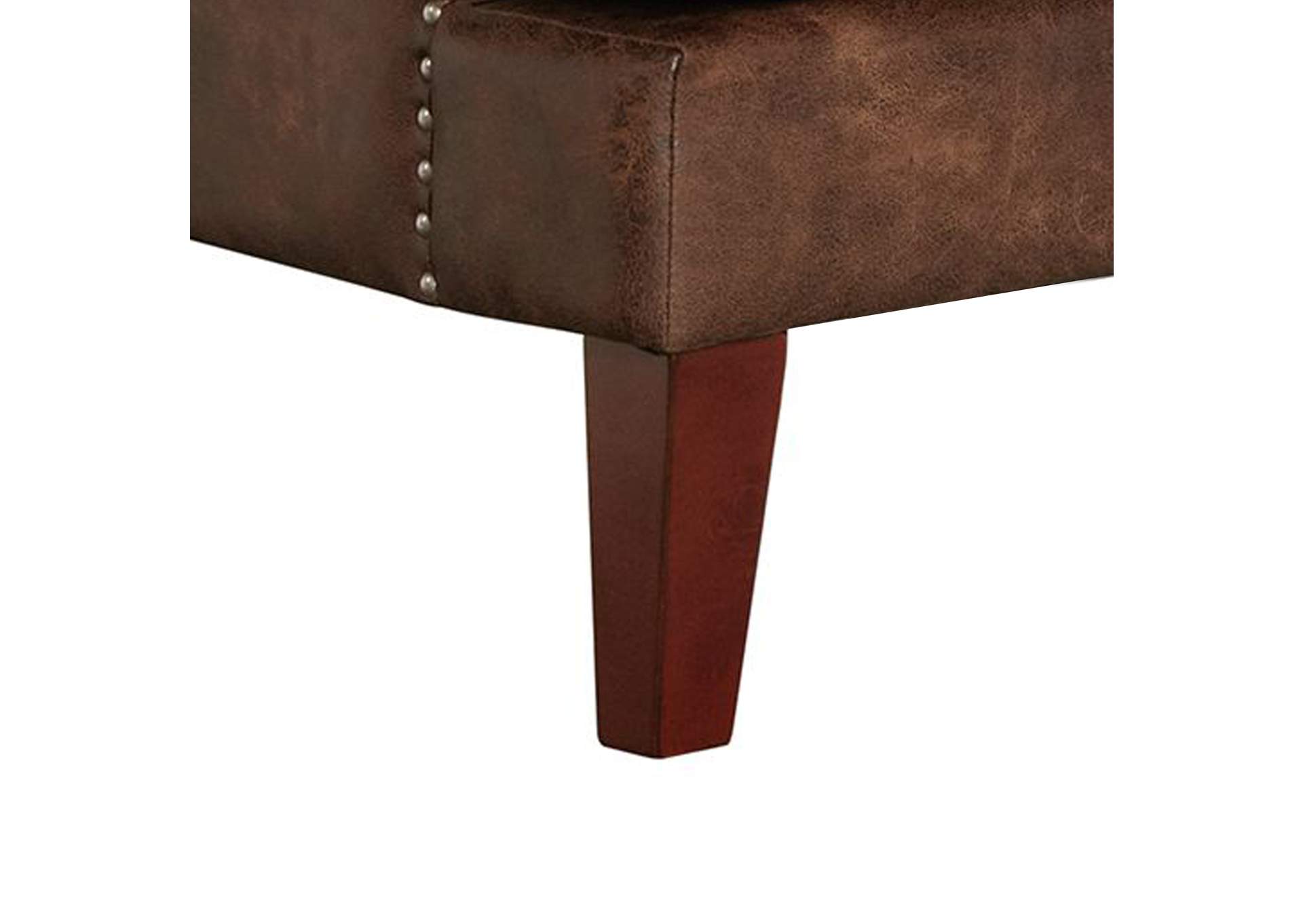 Kori 724 Chair With Chrome Nails In Sierra Toffee,Elements