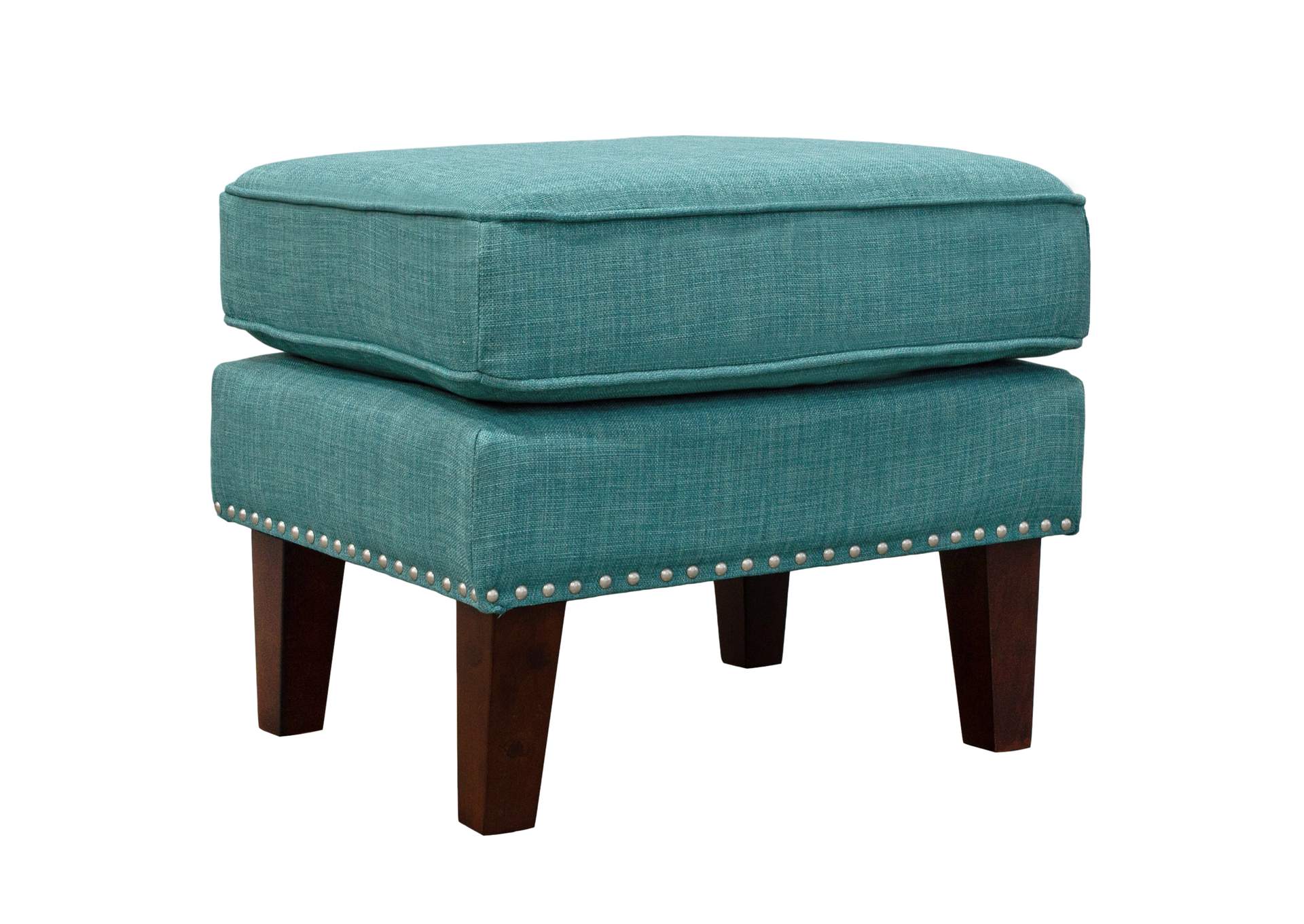 Kori Ottoman In Heirloom Teal,Elements