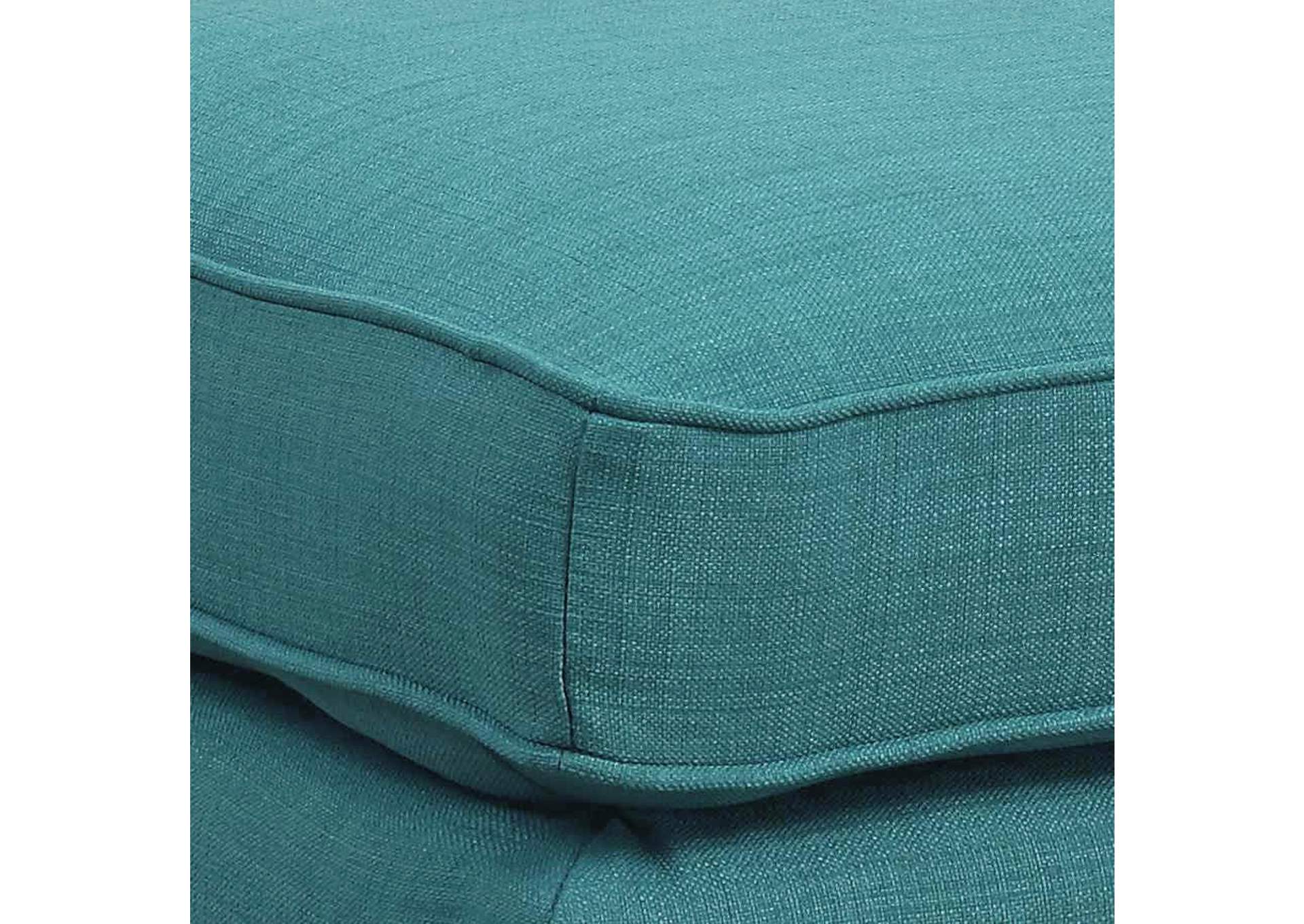 Kori Ottoman In Heirloom Teal,Elements