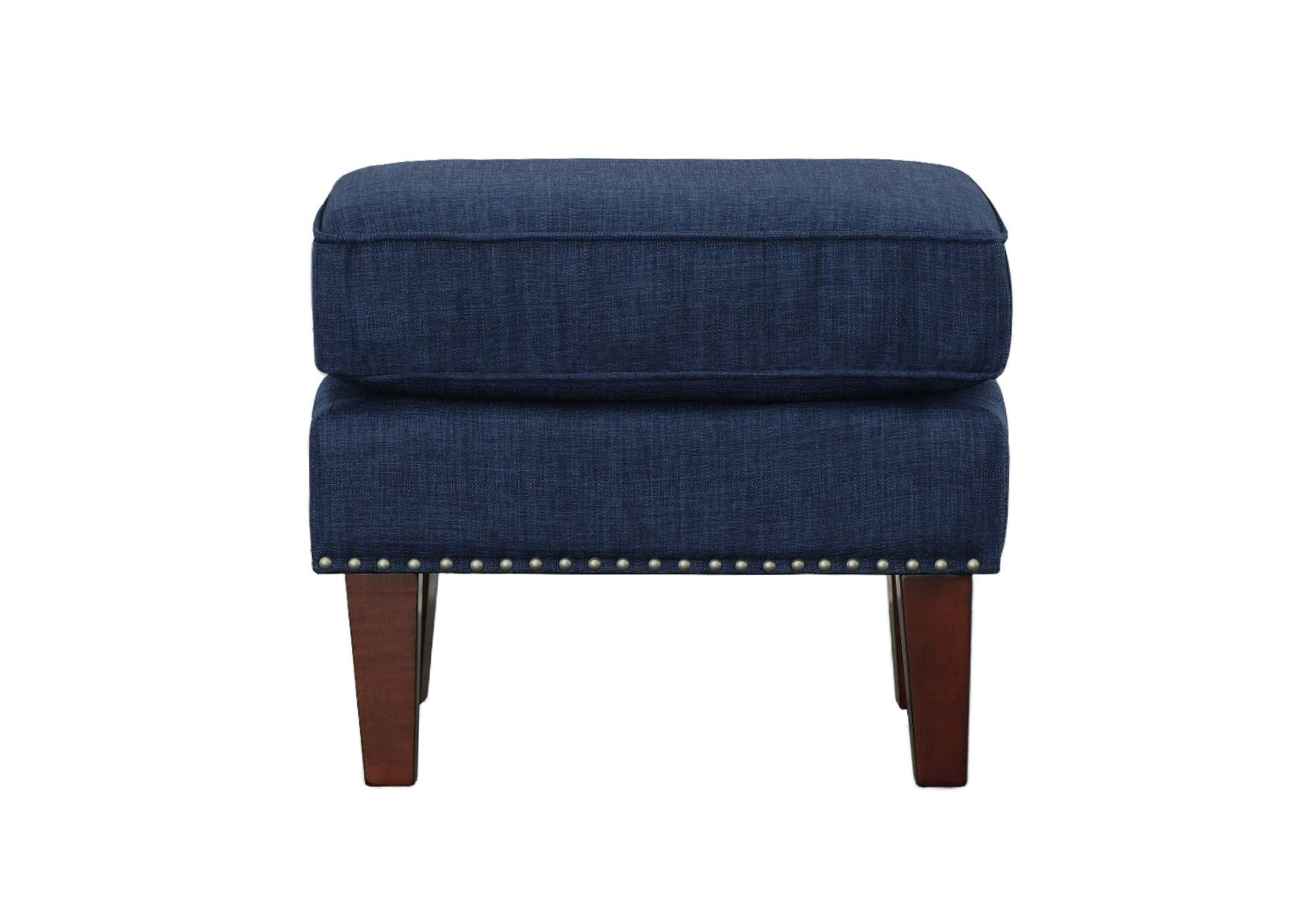 Kori Ottoman In Heirloom Blue,Elements