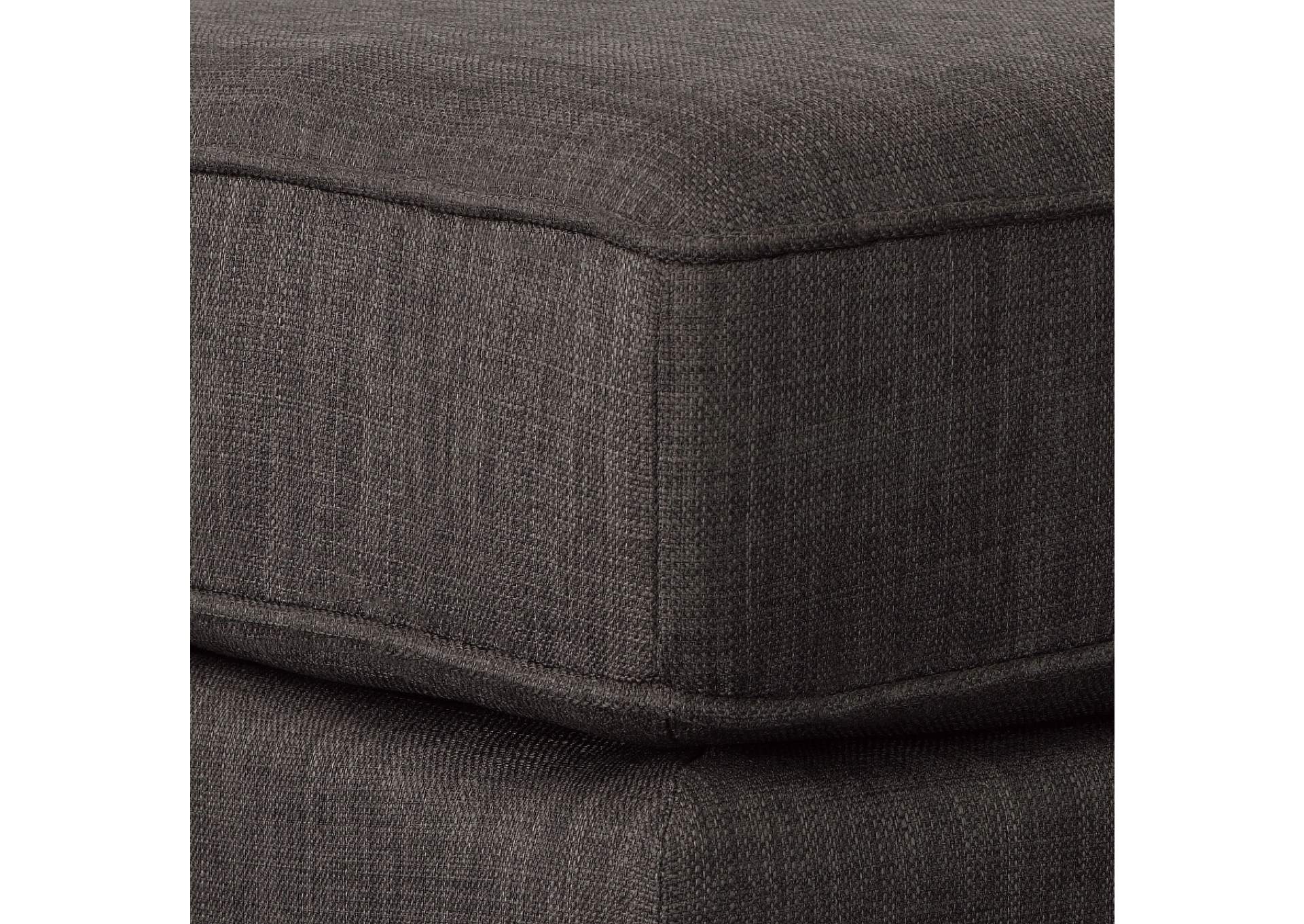Kori Ottoman In Heirloom Charcoal,Elements