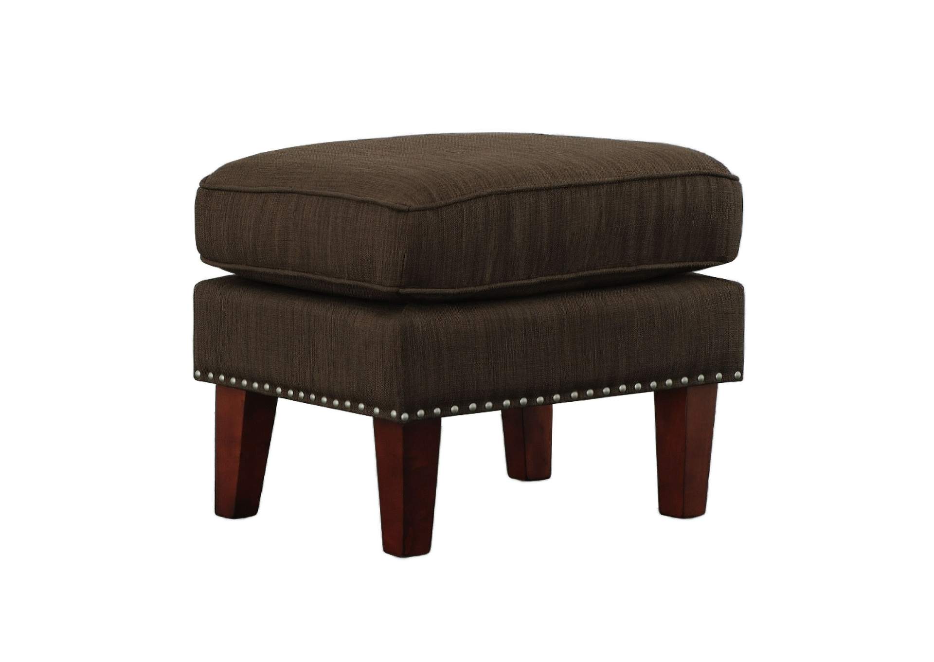 Kori Ottoman In Heirloom Chocolate,Elements