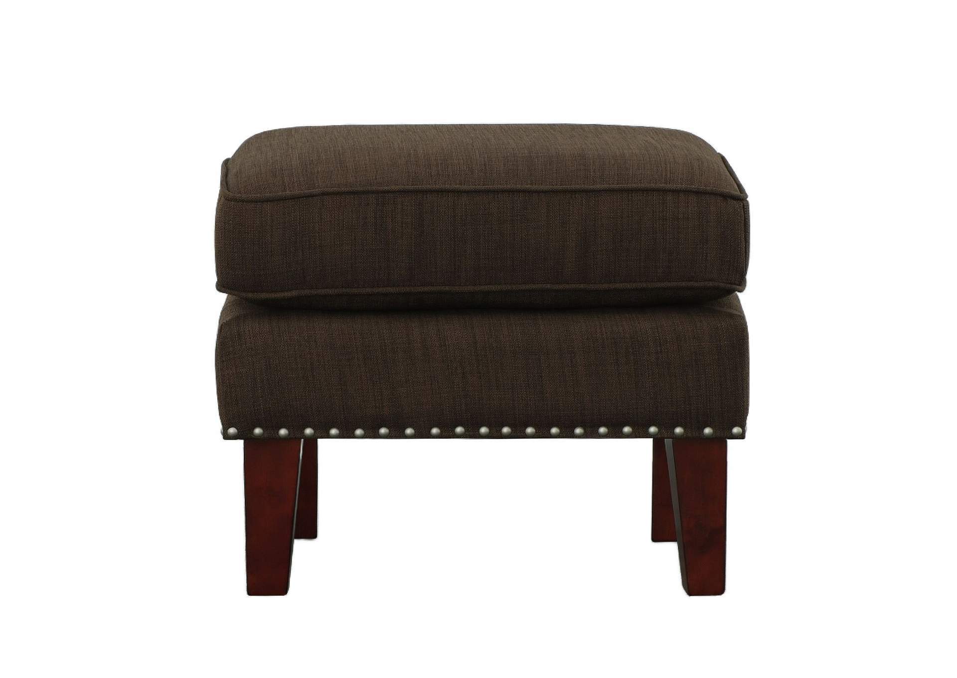Kori Ottoman In Heirloom Chocolate,Elements