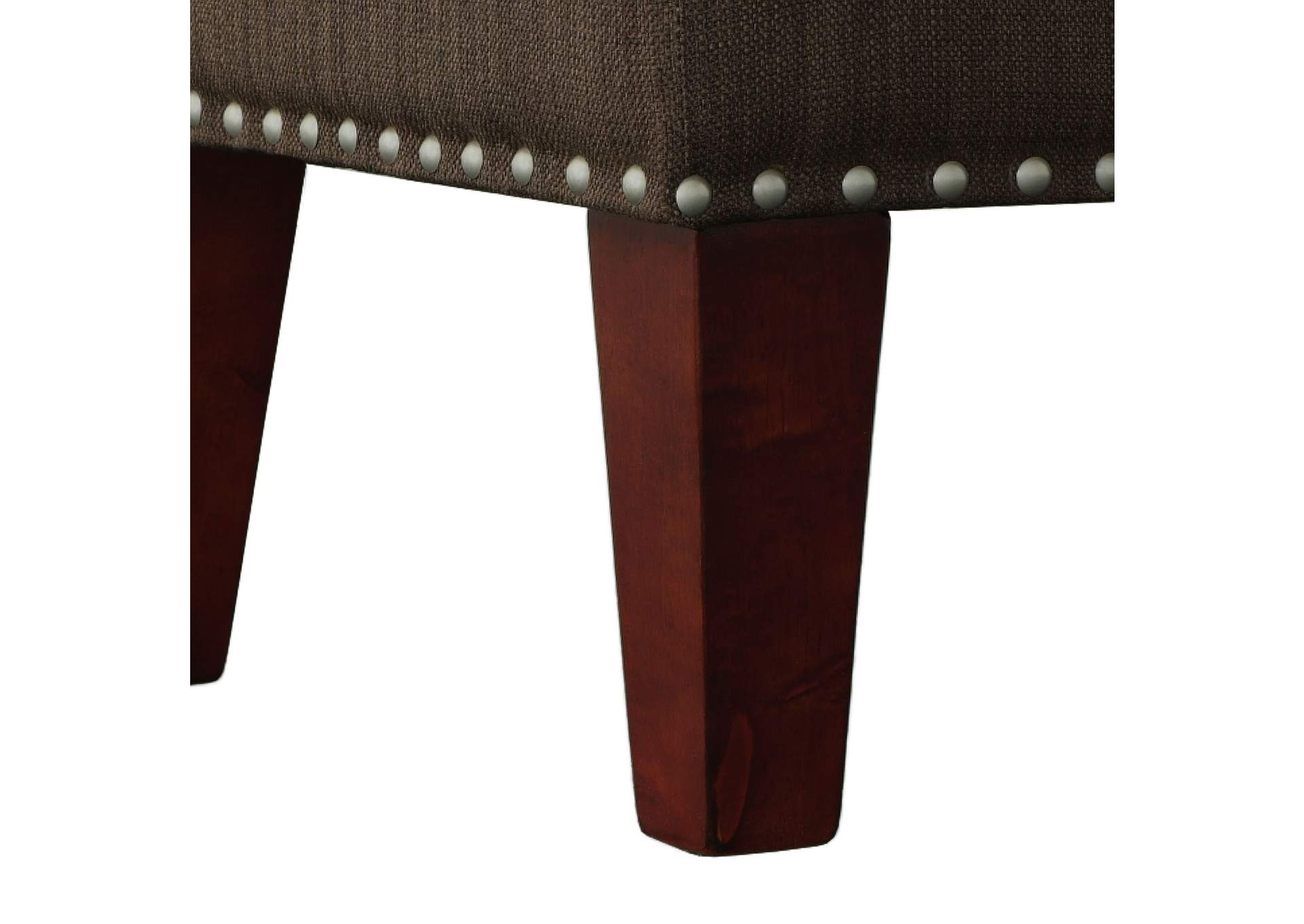 Kori Ottoman In Heirloom Chocolate,Elements
