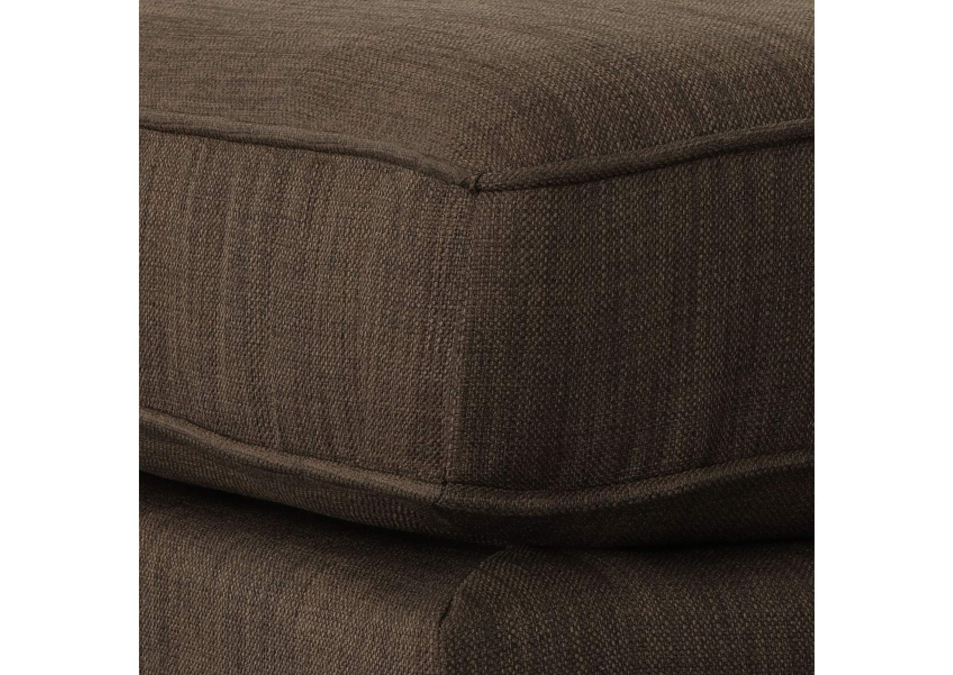 Kori Ottoman In Heirloom Chocolate,Elements