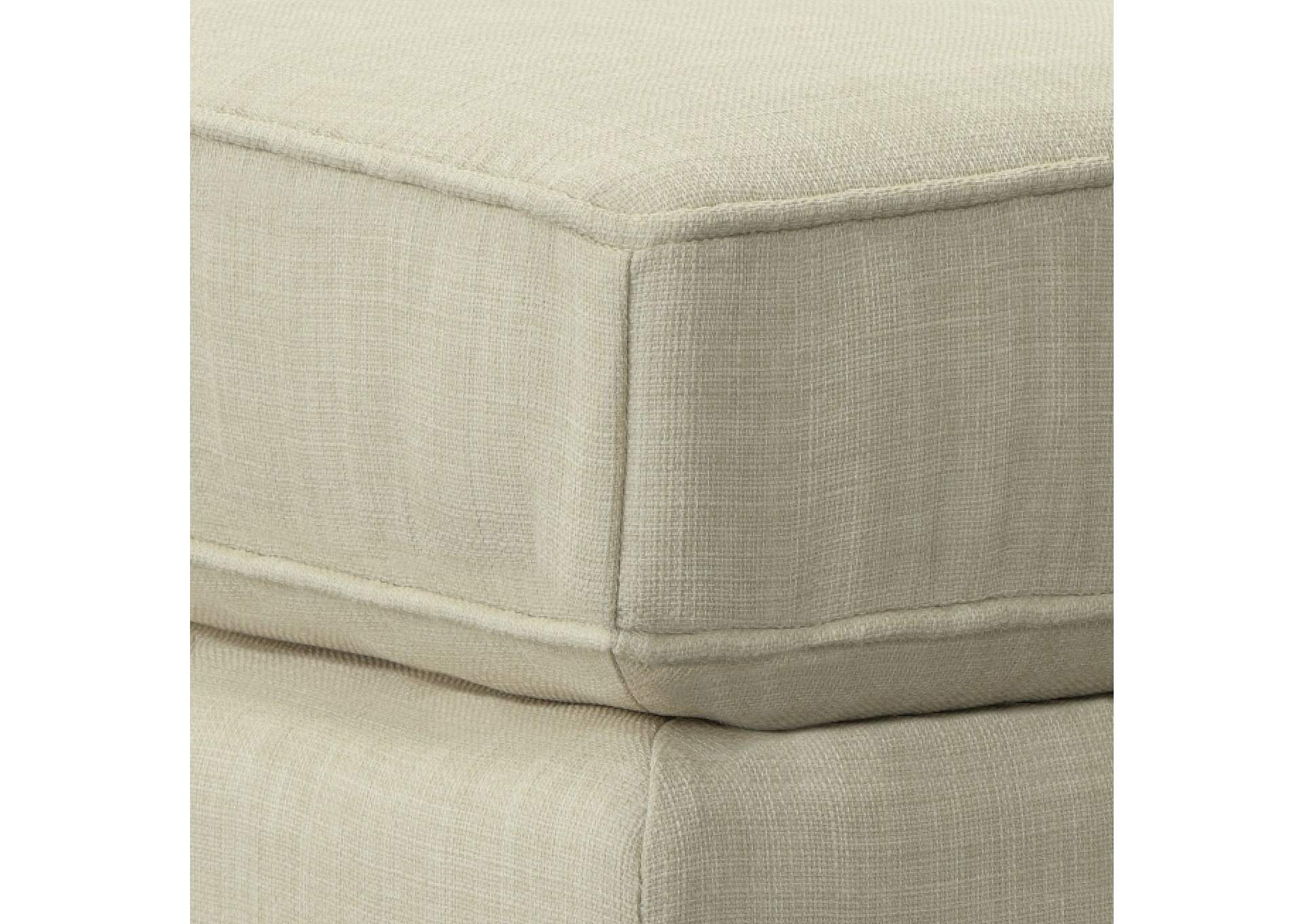 Kori Ottoman In Heirloom Natural,Elements