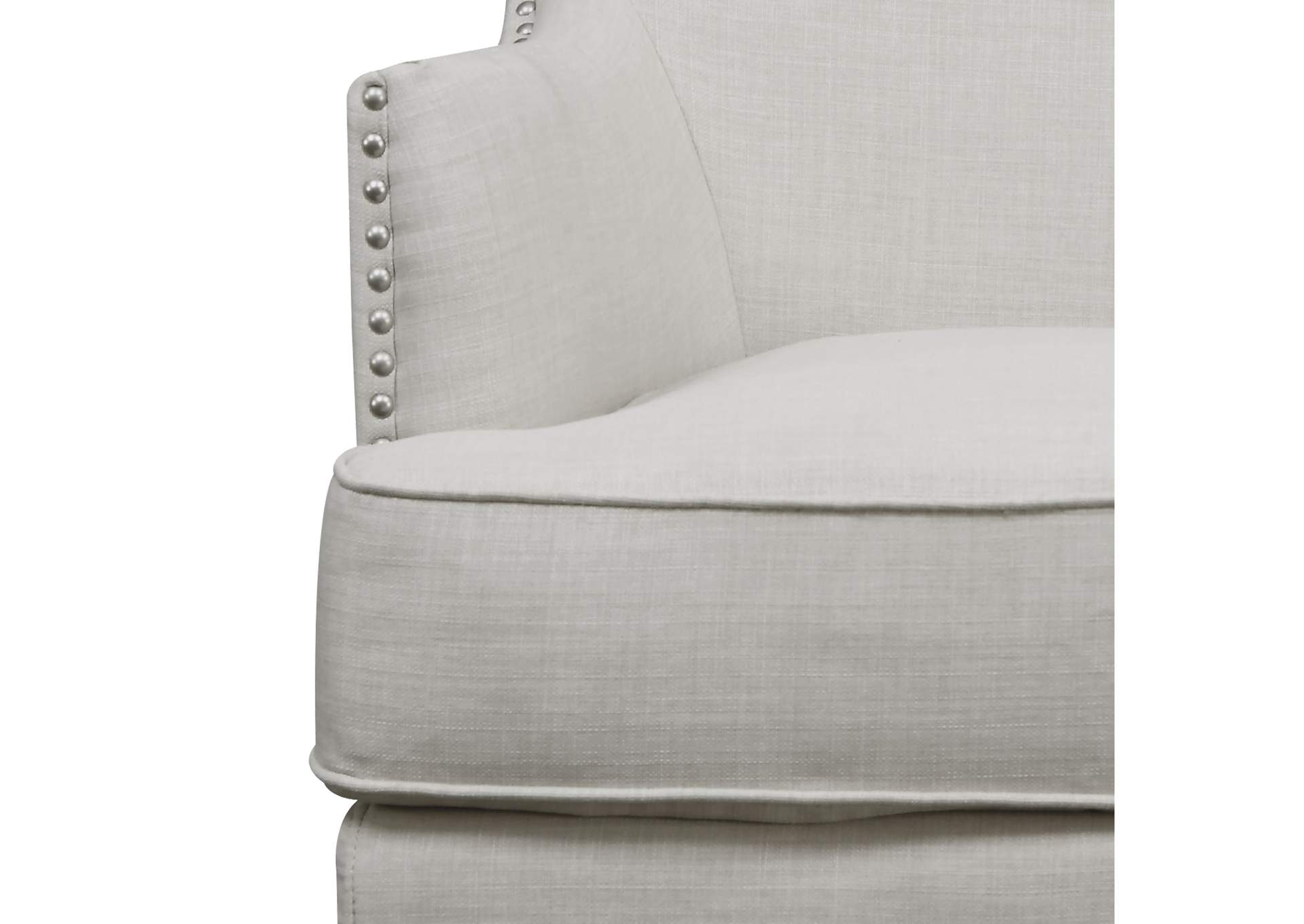 Kori 724 Chair With Chrome Nails Heirloom Taupe,Elements