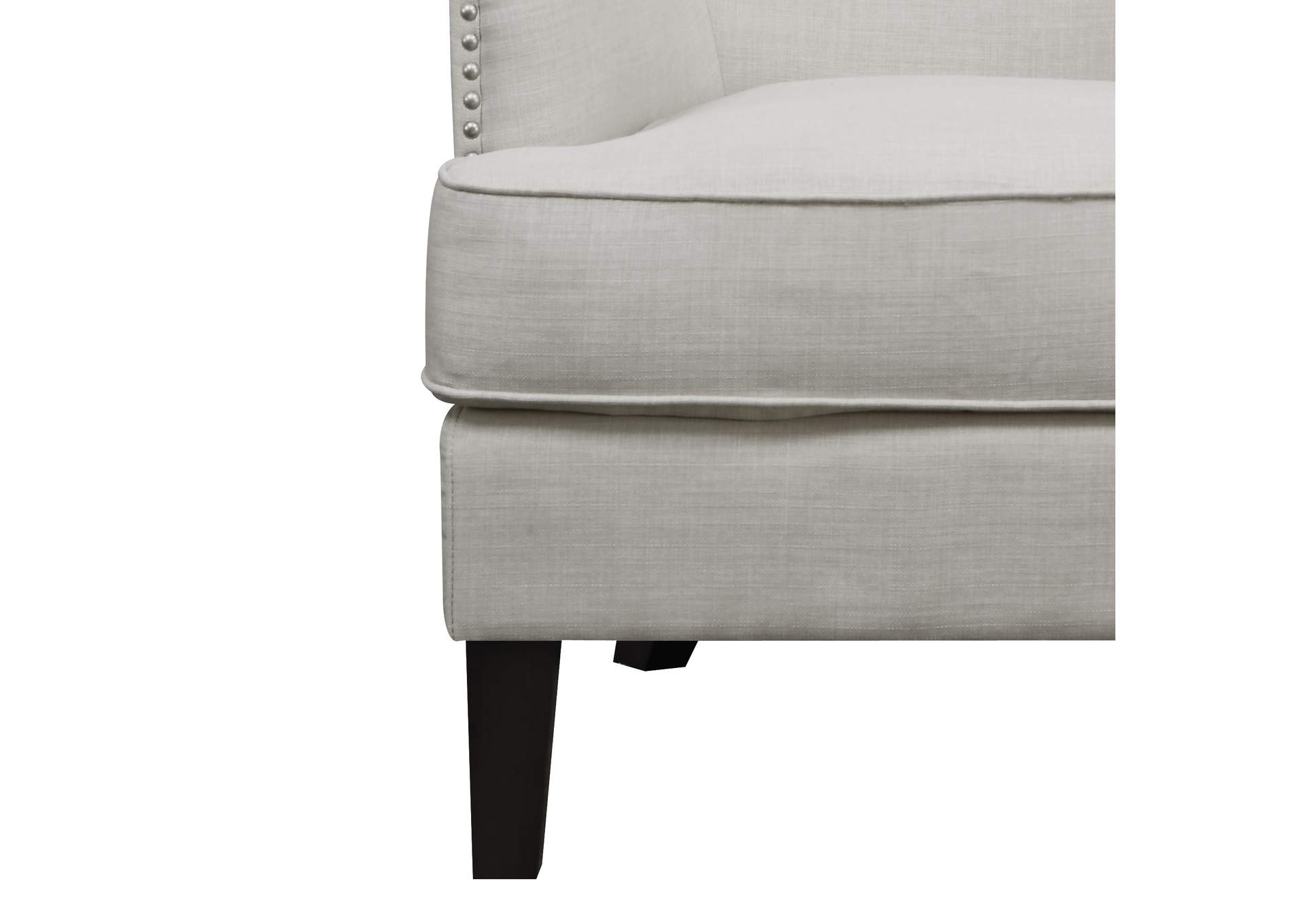 Kori 724 Chair With Chrome Nails Heirloom Taupe,Elements