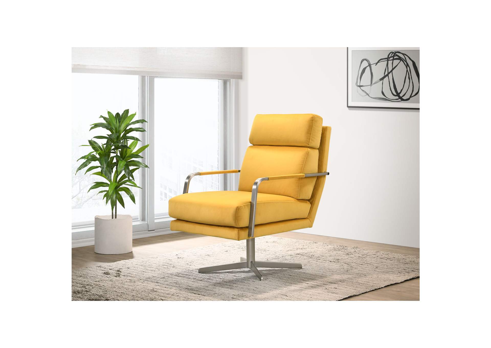 Kota Swivel Chair Alisa Apricot129 3A,Elements