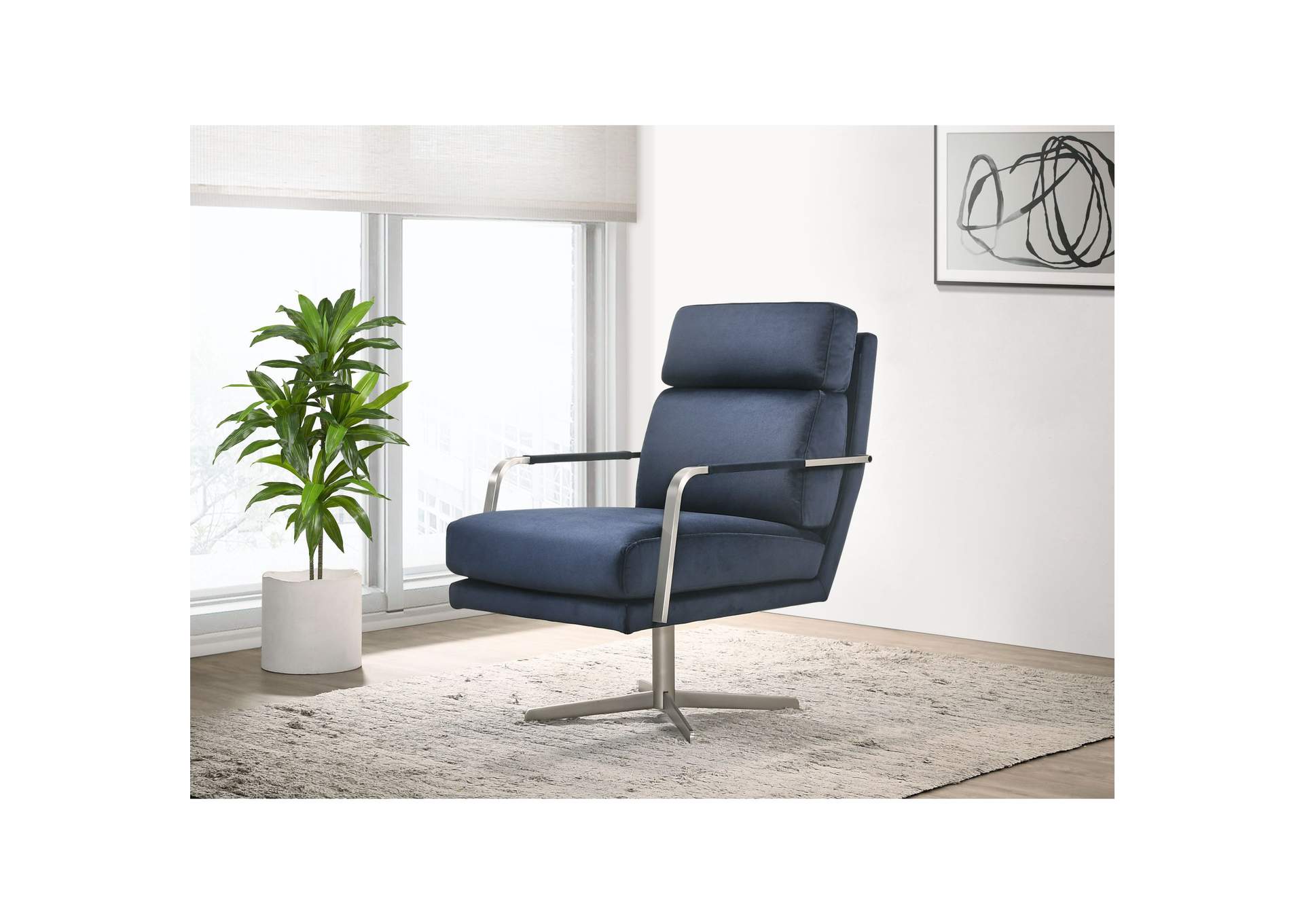 Kota Swivel Chair Alisa Blue50 3A,Elements