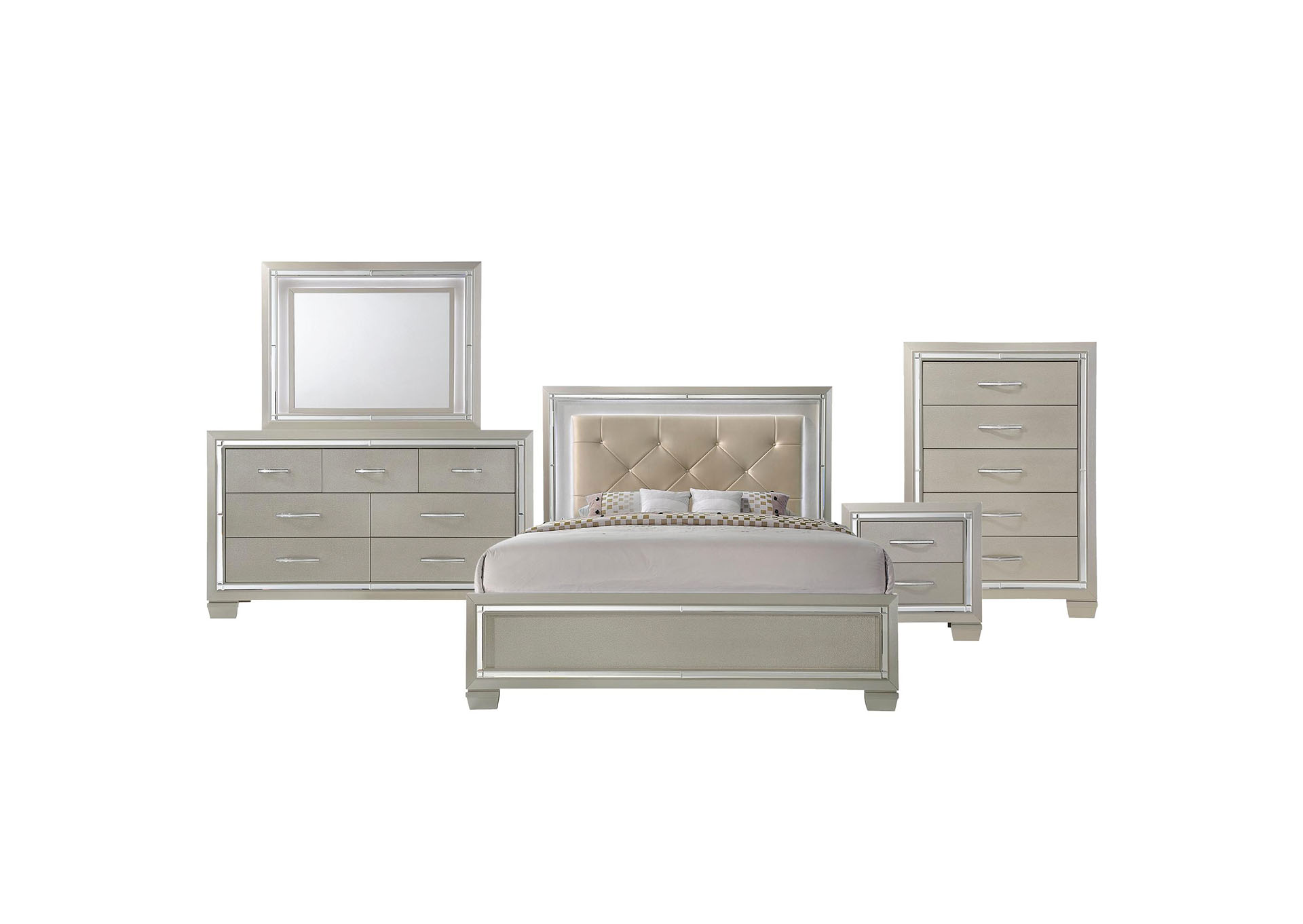 Platinum King Panel 5 Piece Set,Elements