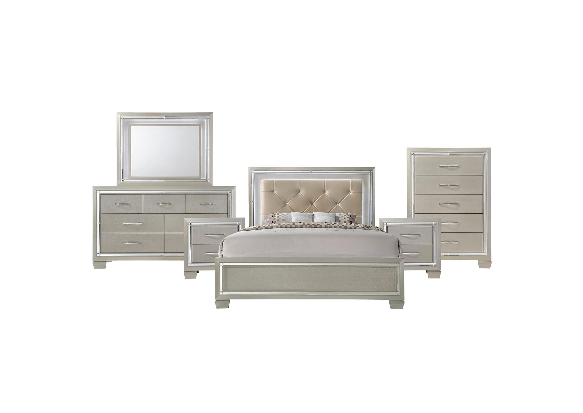 Platinum King Panel 6 Piece Set,Elements