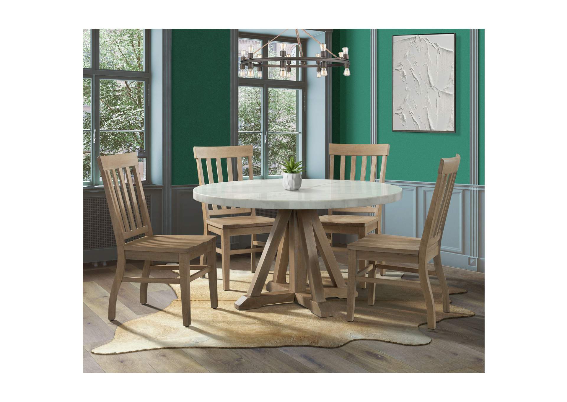 Lakeview Round Dining Table,Elements