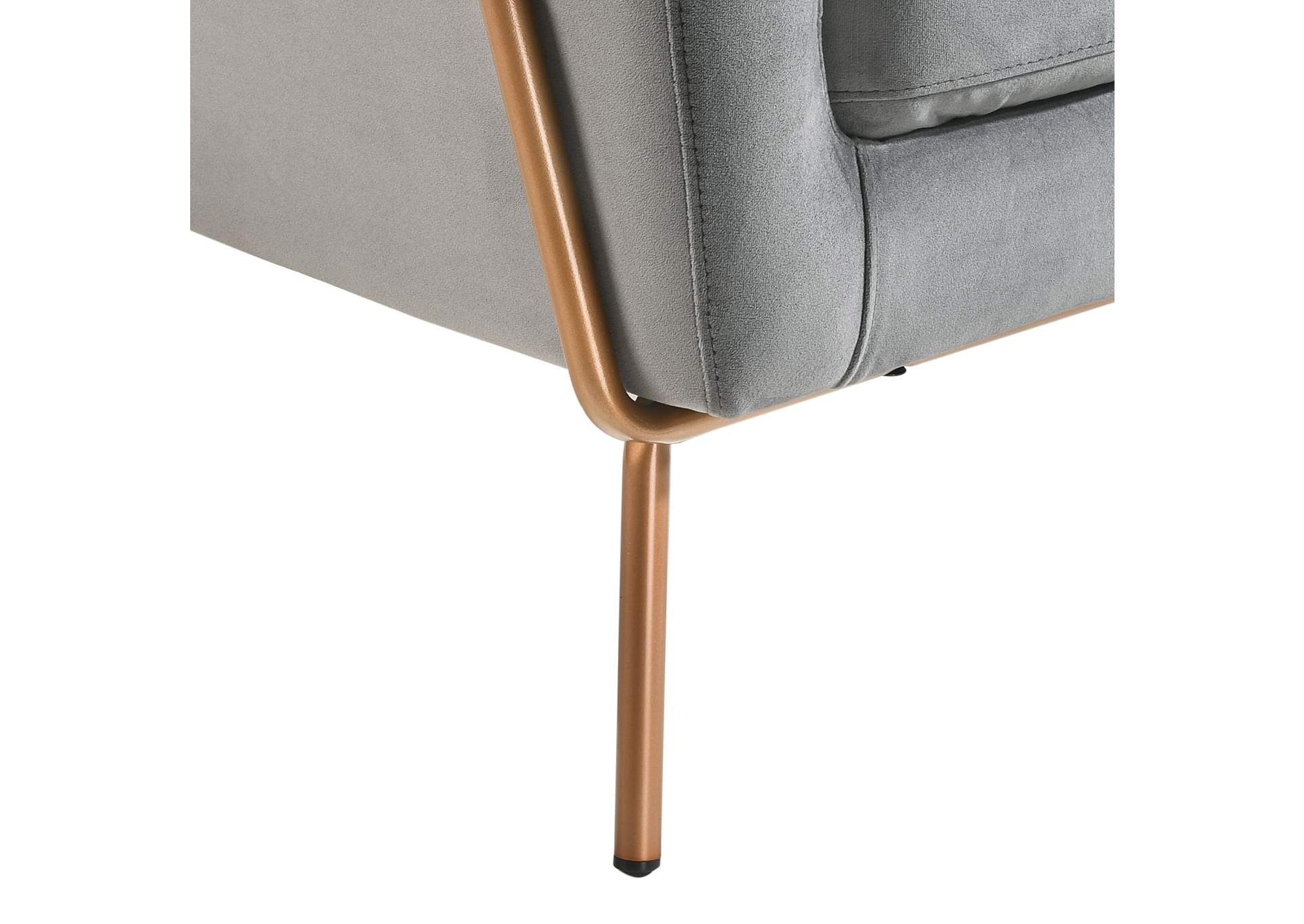 Lampur Chair In Alisa Grey,Elements