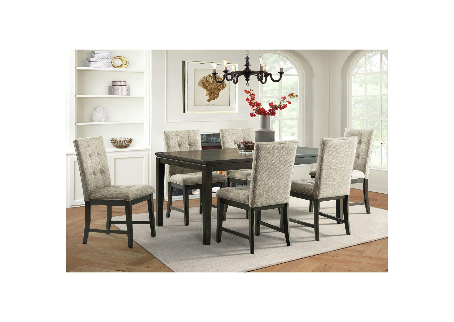 Landry 7 Piece Dining Set,Elements