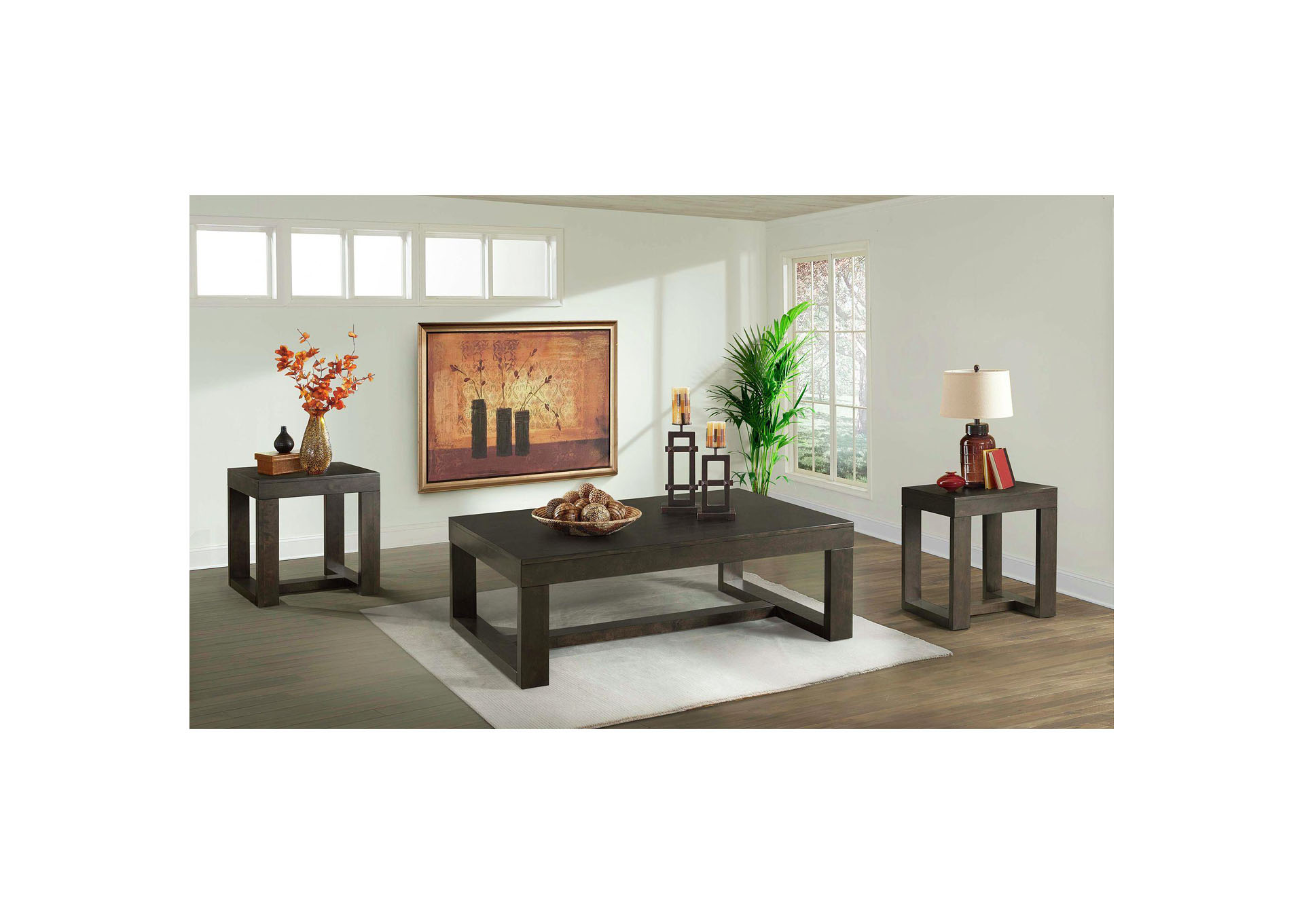 Laurel Three Table Occasional Set,Elements