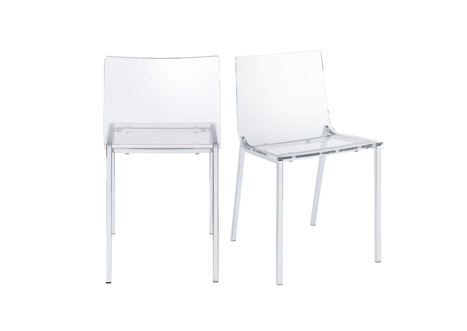 Lavinia Dining Chair Chrome 2 Per Carton,Elements